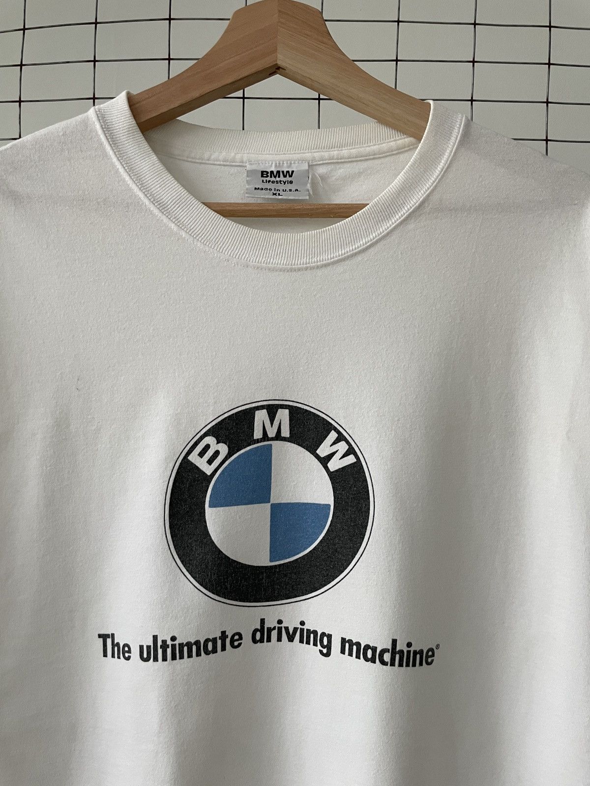 BMW Vintage BMW Logo T-Shirt Size US XL / EU 56 / 4 - 2 Thumbnail