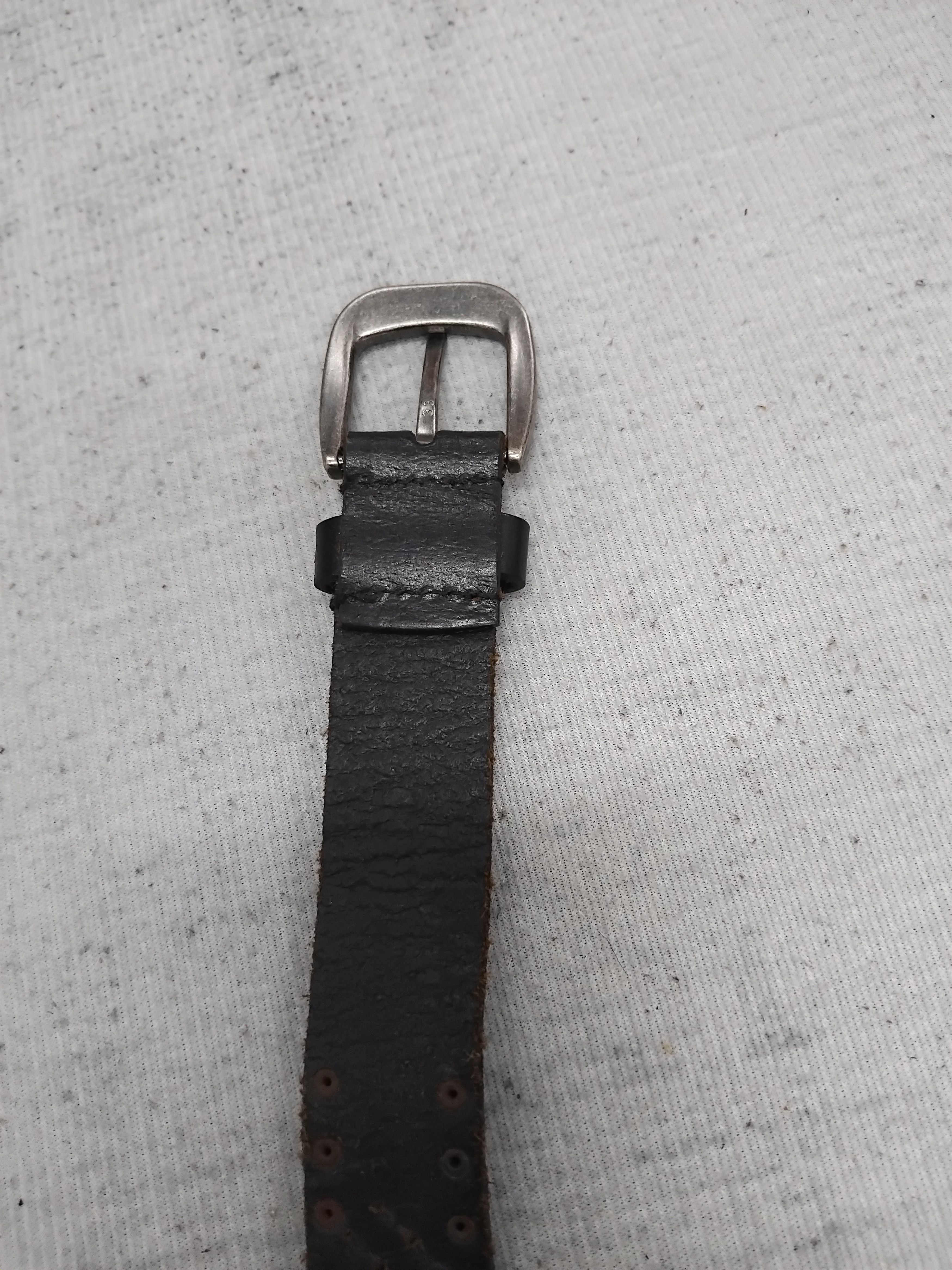 Japanese Brand 💥291295 homme studded punk rock leather belt Size ONE SIZE - 2 Thumbnail