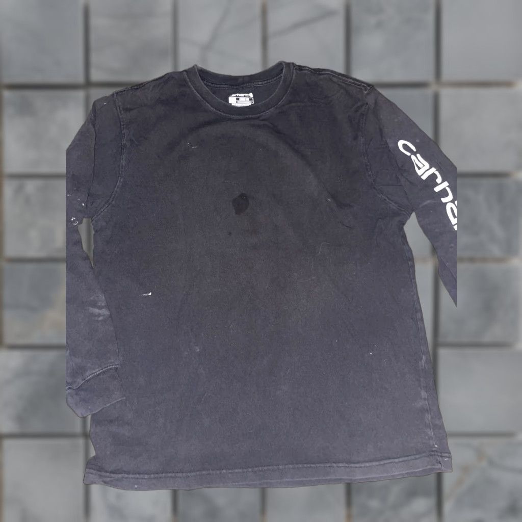 Carhartt Carhartt Long Sleeve T-Shirt Black Lack 23x29 Men's L Black Long Sleeve Shirt 23x29 Mens Size US L / EU 52-54 / 3 - 1 Thumbnail
