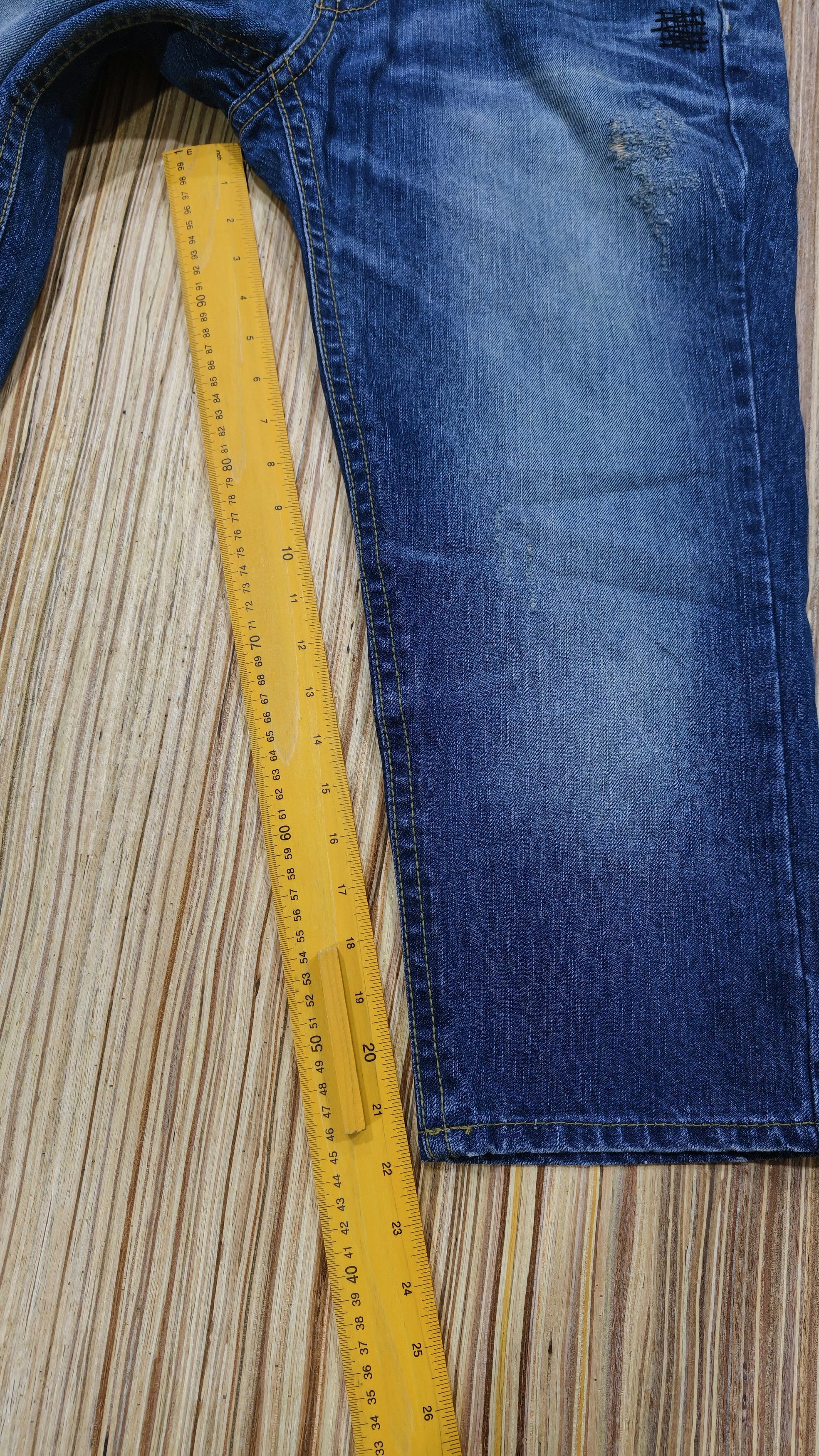 Japanese Brand Lolita skull jeans Size US 35 - 10 Thumbnail