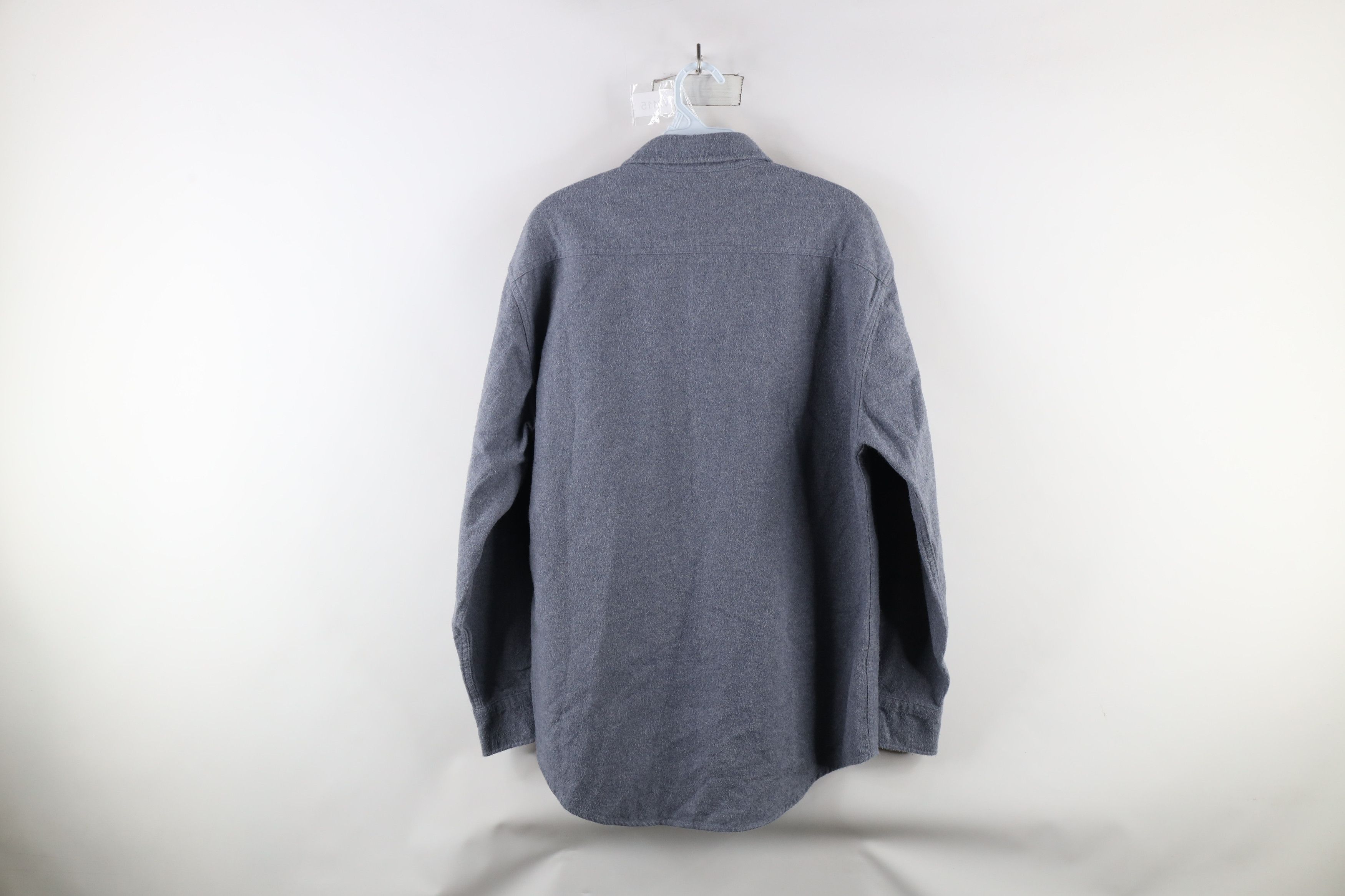 Vintage Vintage 90s Streetwear Chamois Cloth Collared Button Shirt Size US M / EU 48-50 / 2 - 9 Thumbnail