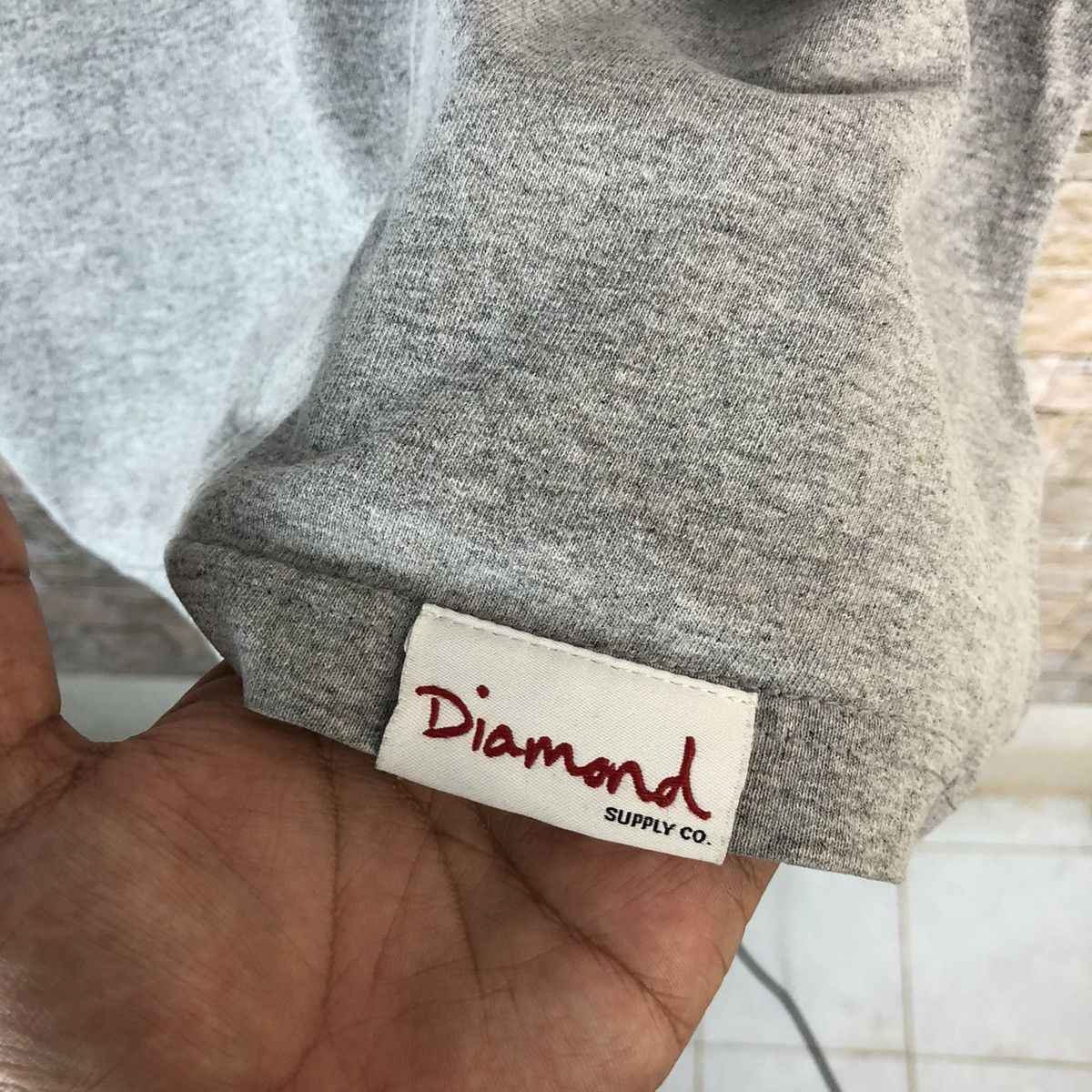 Diamond Supply Co. Diamond supply streetwear Grey Tee #A550 Size US M / EU 48-50 / 2 - 9 Thumbnail