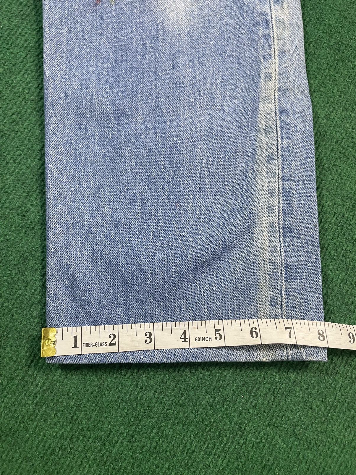 Levi's × Vintage Distressed Levis 501 with Paint Splatter Size US 32 / EU 48 - 12 Thumbnail