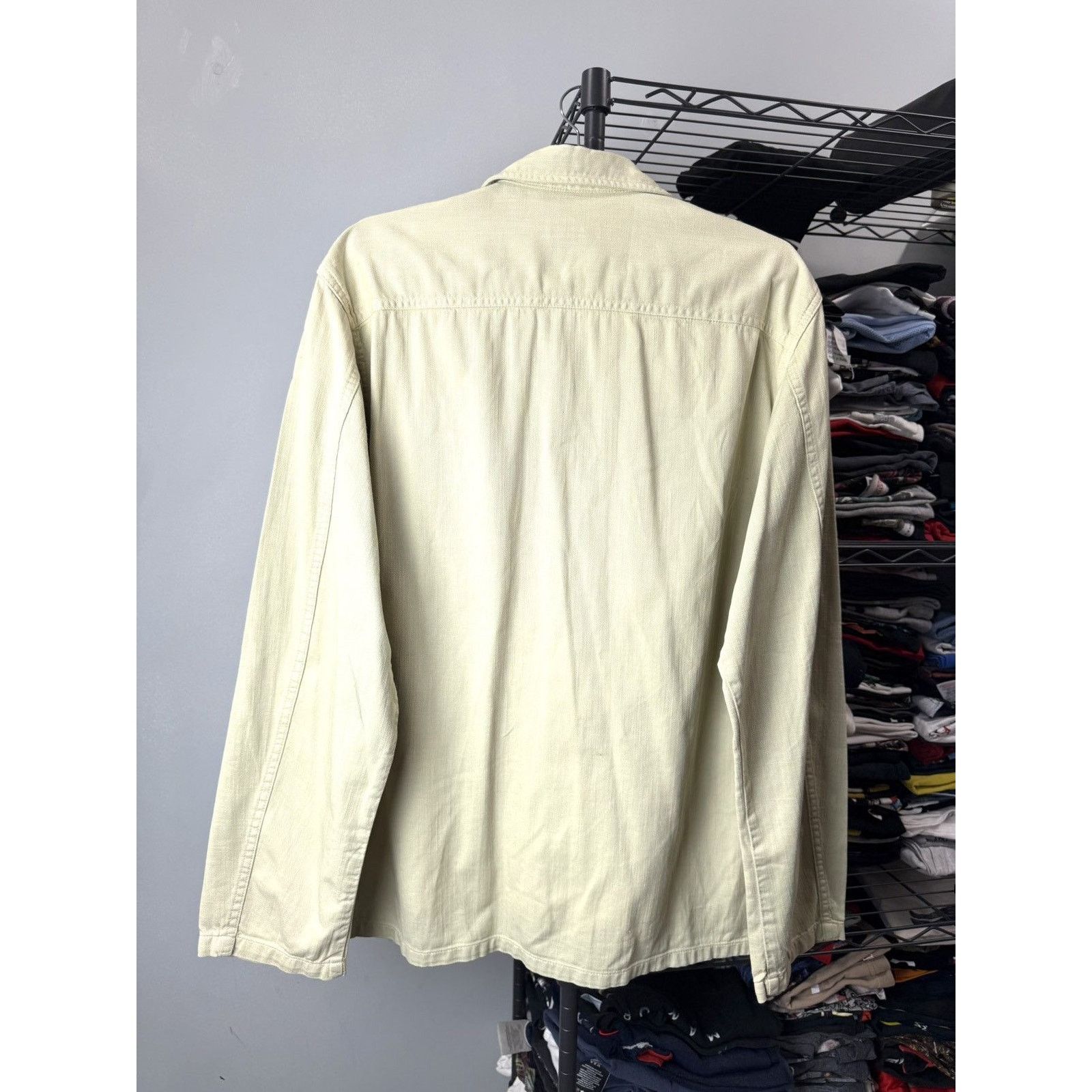 Diesel Rare Vintage Diesel Overshot Shirt Jacket Archive Black Gold Size US L / EU 52-54 / 3 - 2 Thumbnail