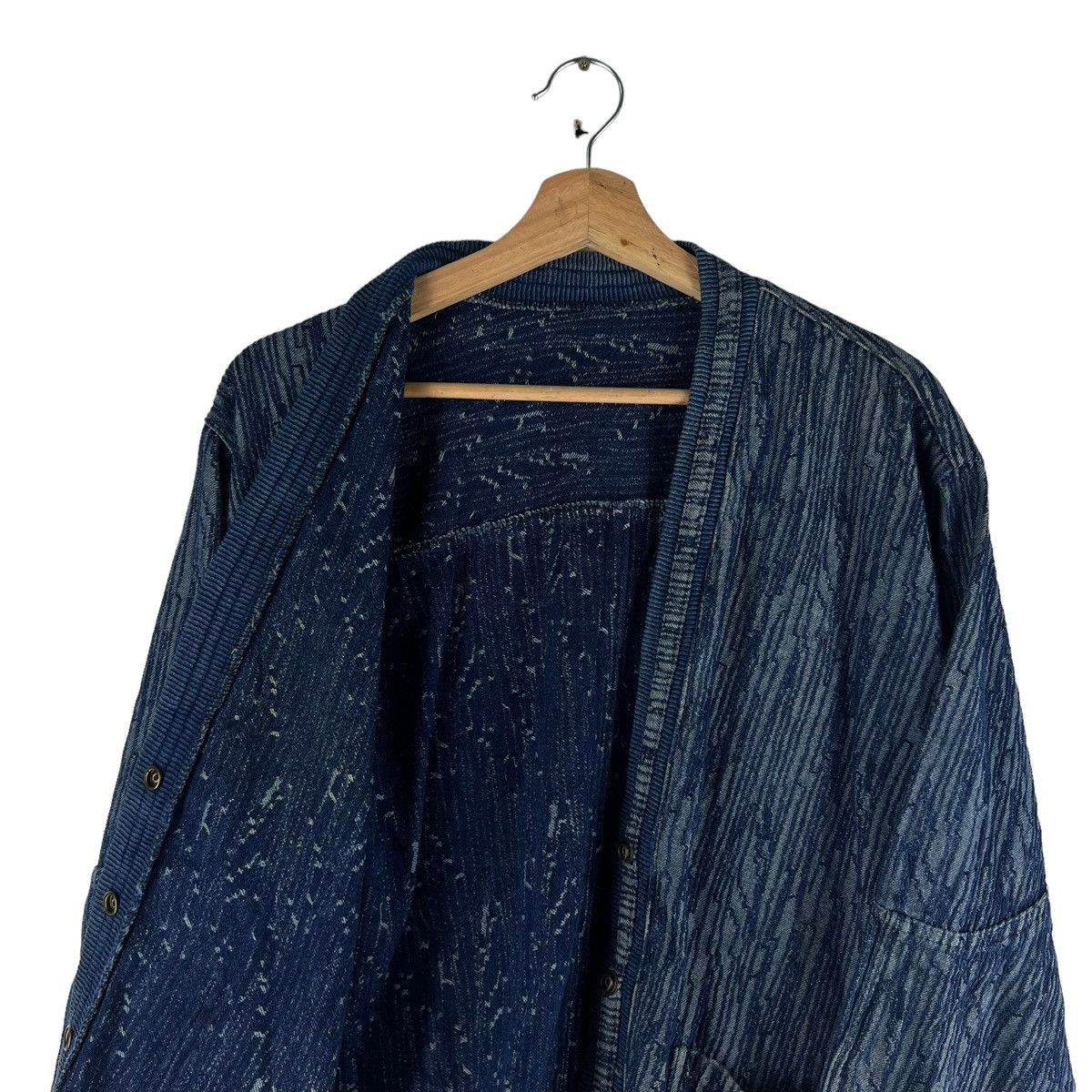 Japanese Brand 🔥VINTAGE INDIGO SISOKO BOMBER JACKET INSPIRE KAPITAL JAPAN Size US M / EU 48-50 / 2 - 9 Thumbnail