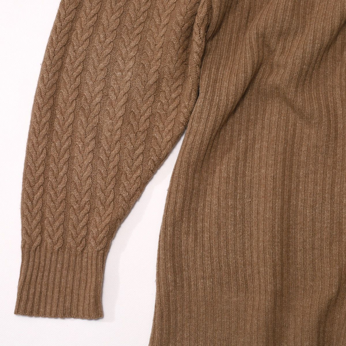 Brunello Cucinelli Rivamonti by Brunello Cucinelli Cable Knit Cardigan Sweater Size XL / US 12-14 / IT 48-50 - 14 Thumbnail