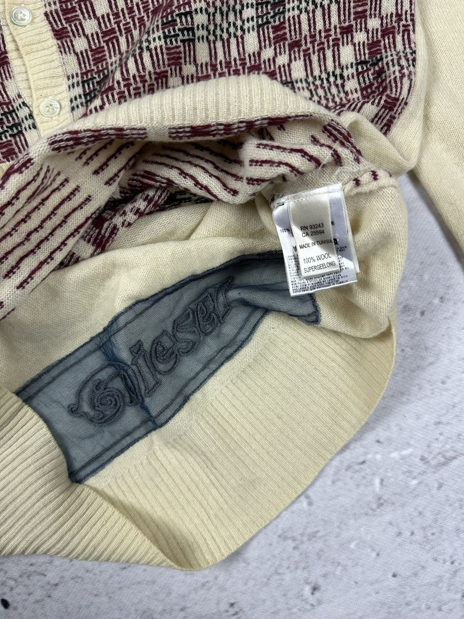 Diesel × Vintage Vintage Diesel wool sweater jumper y2k Size US L / EU 52-54 / 3 - 5 Thumbnail