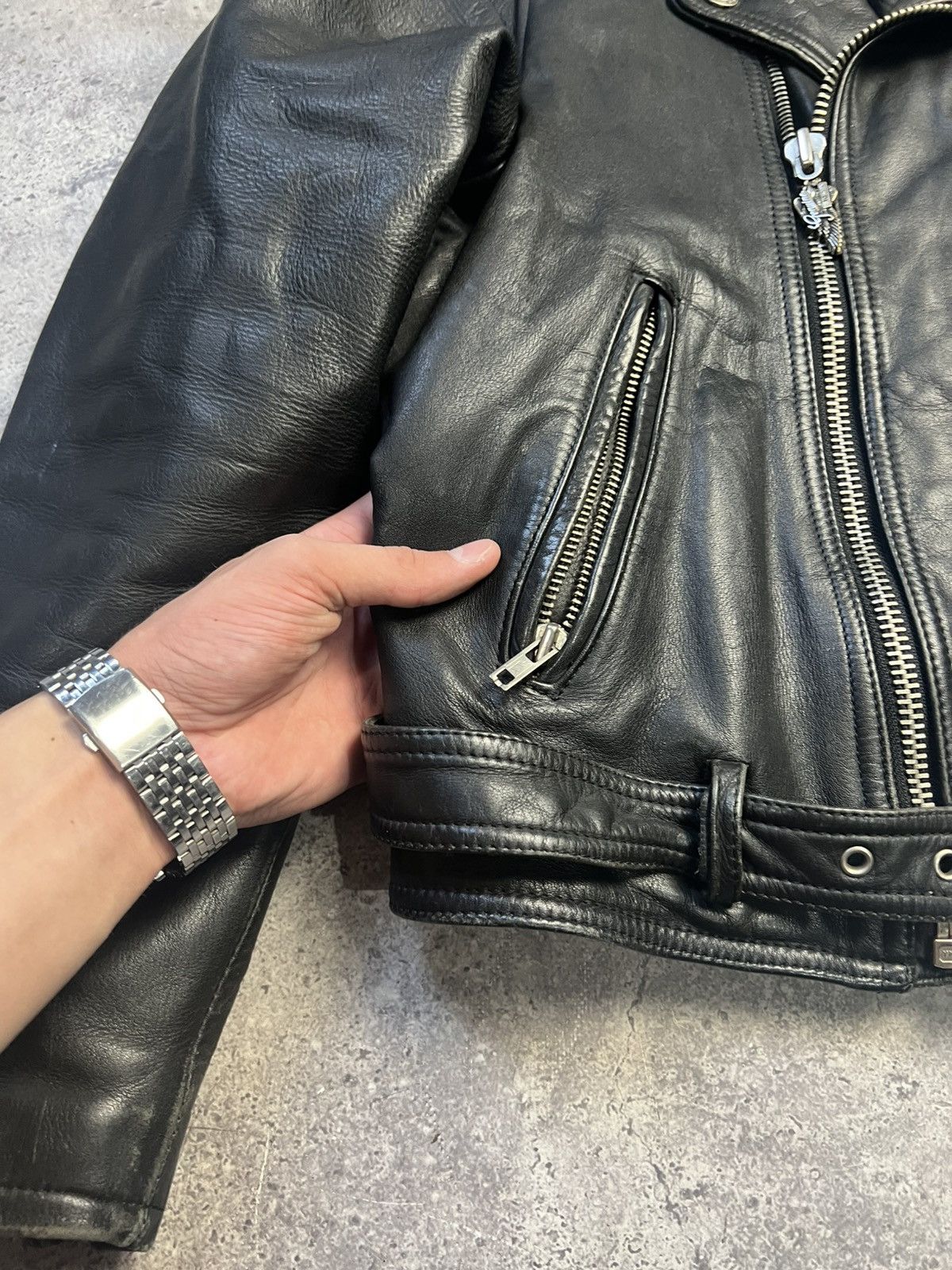Harley Davidson HARLEY DAVIDSON vintage leather jacket Size US M / EU 48-50 / 2 - 7 Thumbnail