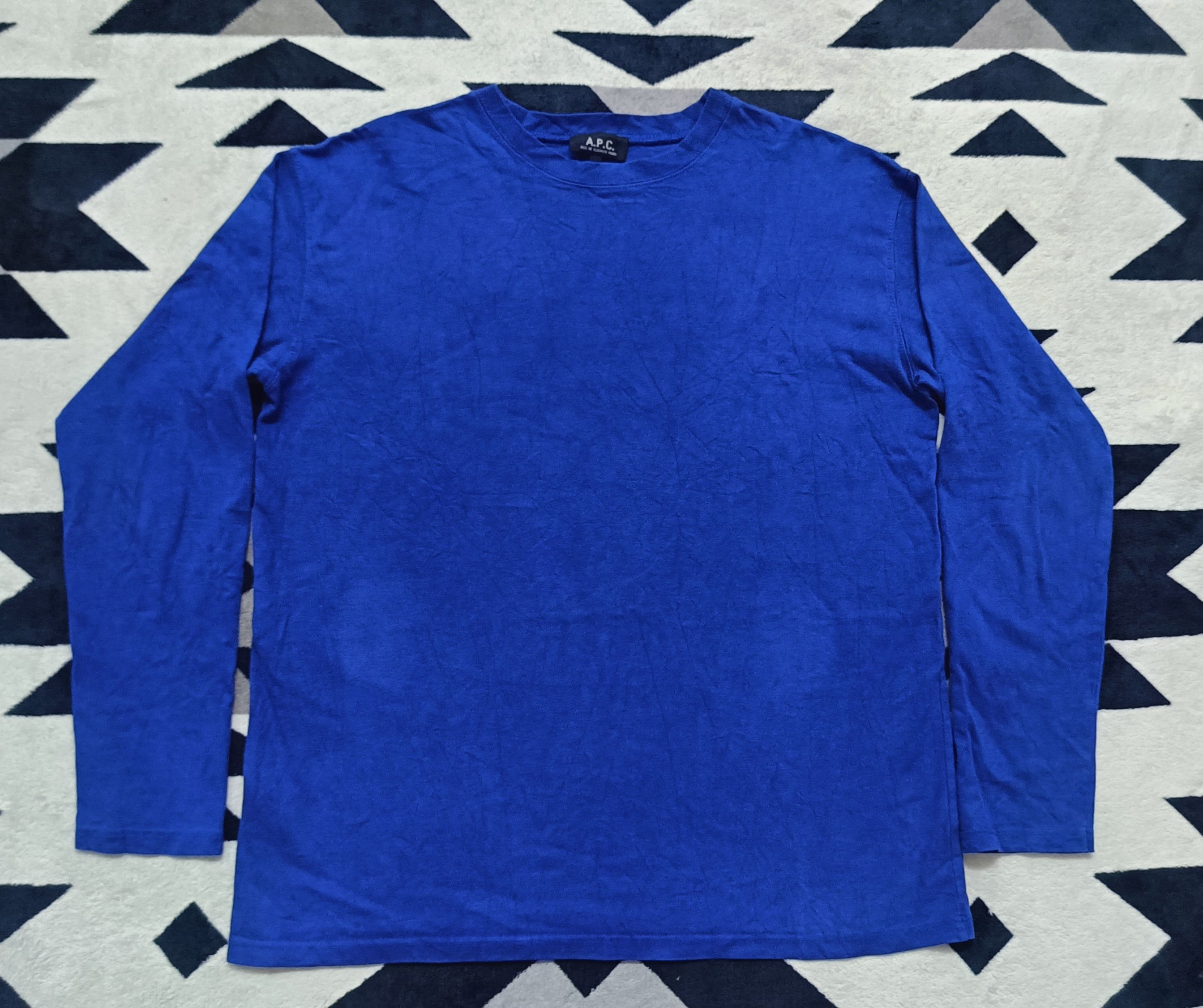 A.P.C. 🔥🔥 Rare APC Long Sleeve Tee Size US S / EU 44-46 / 1 - 2 Thumbnail