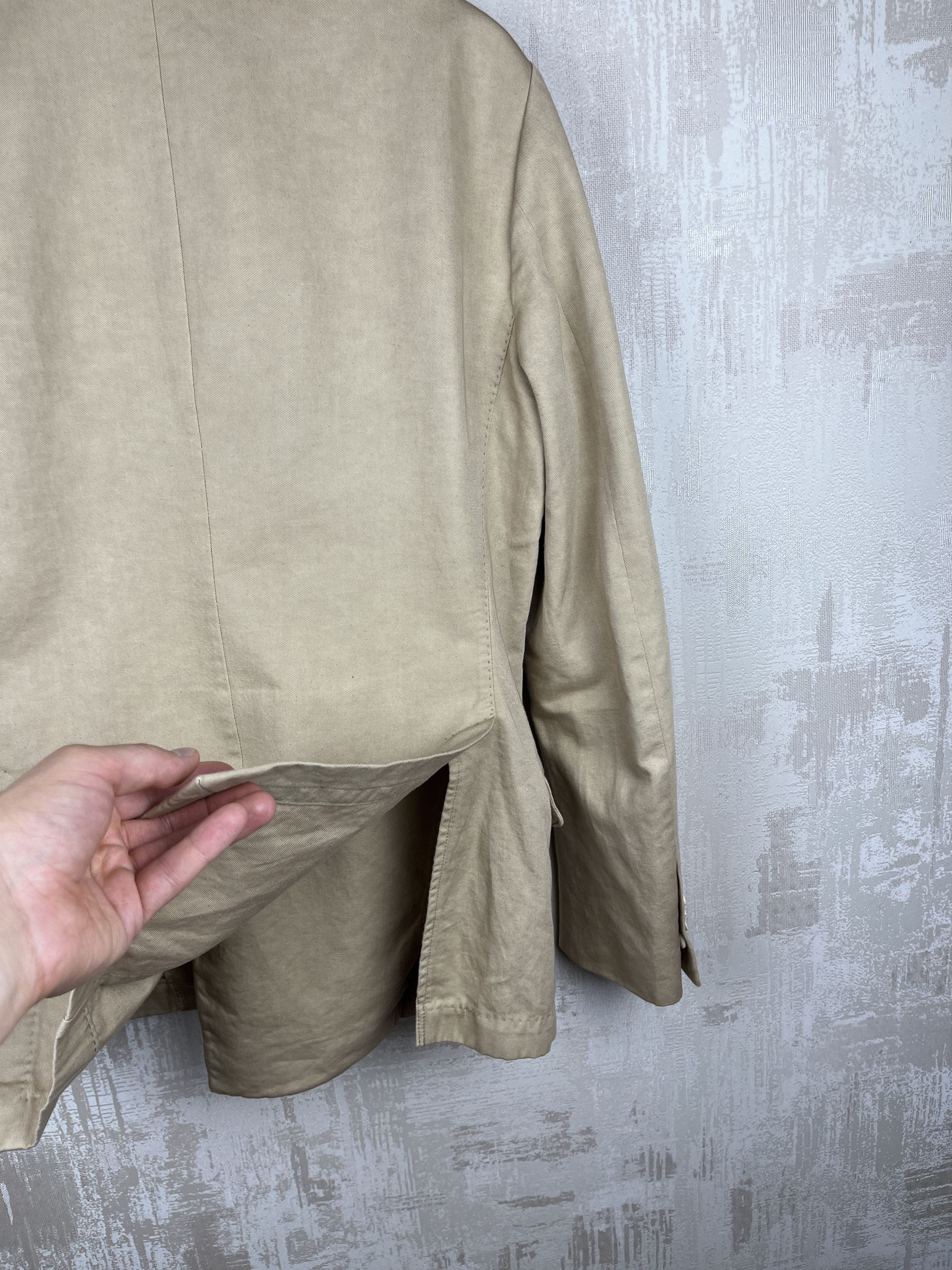 Messagerie Messagerie Double Breasted Blazer Cotton Linen Size 50 Size US M / EU 48-50 / 2 - 24 Thumbnail