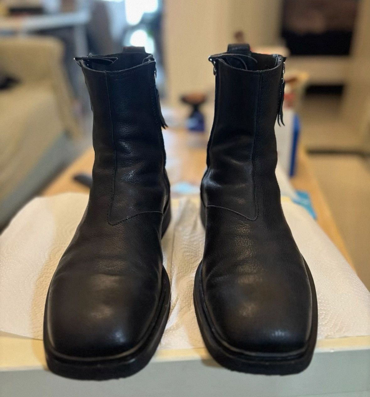 Our Legacy × Stussy Our Legacy x Stussy survivor boots | Grailed