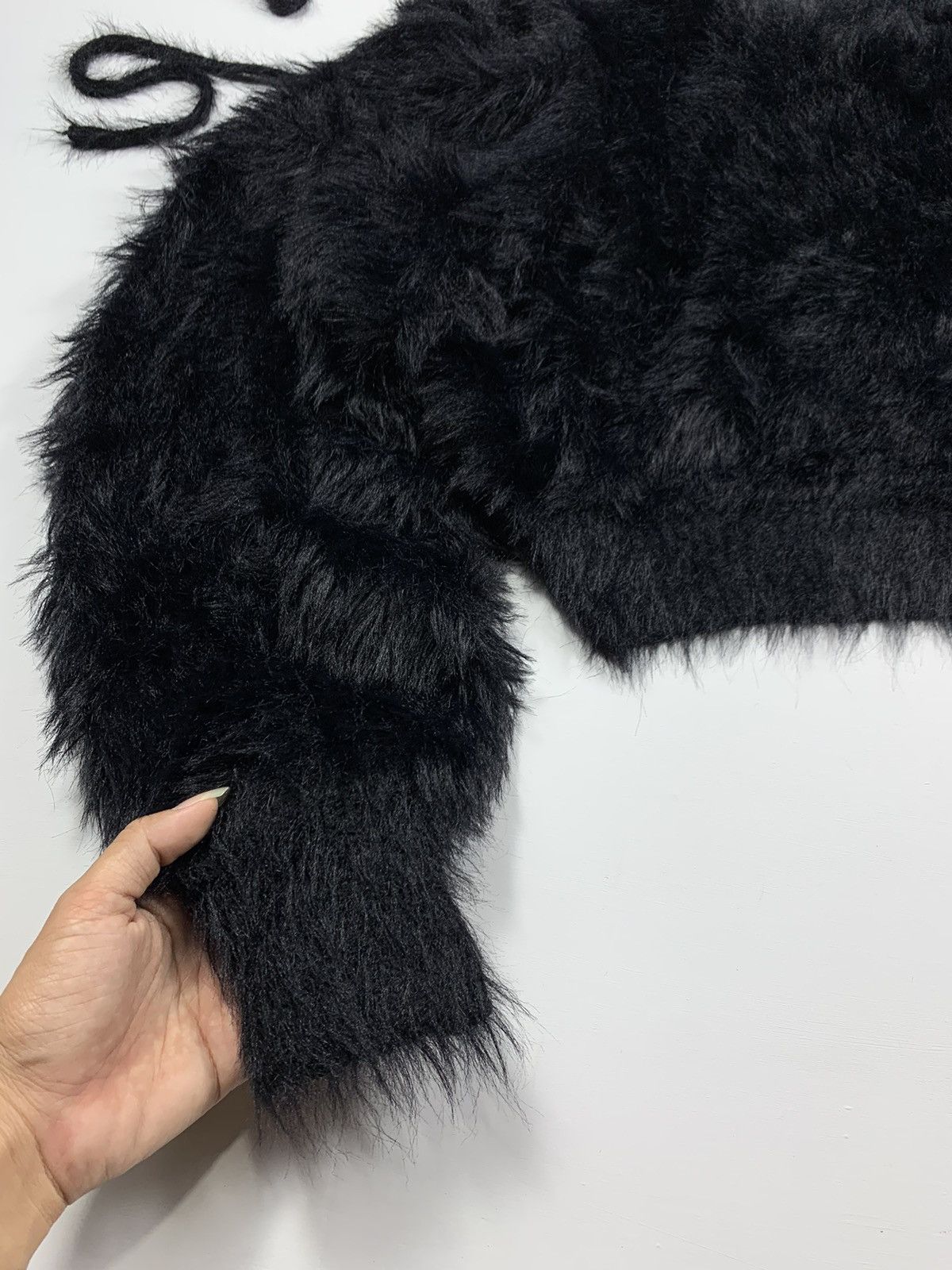 Issey Miyake Japanese GRL Fuzzy Mohair knit Sweater Size US M / EU 48-50 / 2 - 2 Thumbnail
