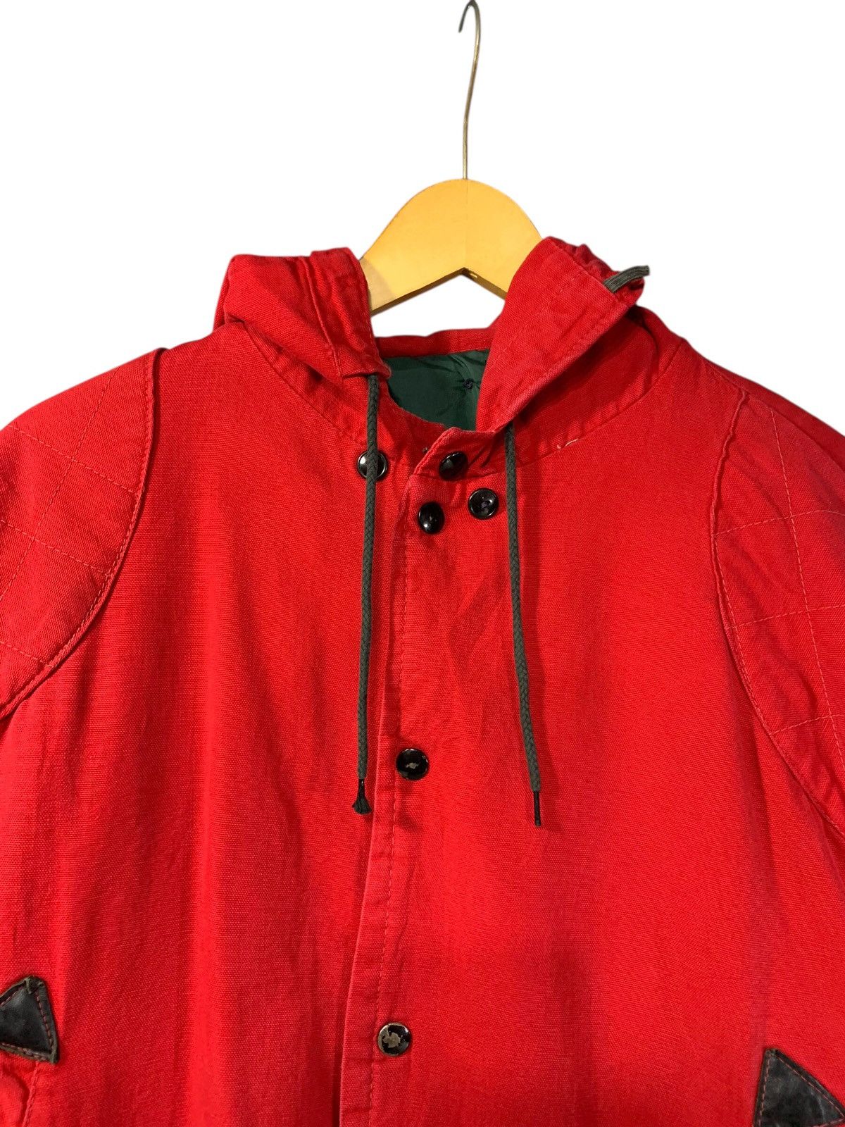 Vintage Vintage 70's Canada Hunting Jacket Red Colour Size US L / EU 52-54 / 3 - 3 Thumbnail