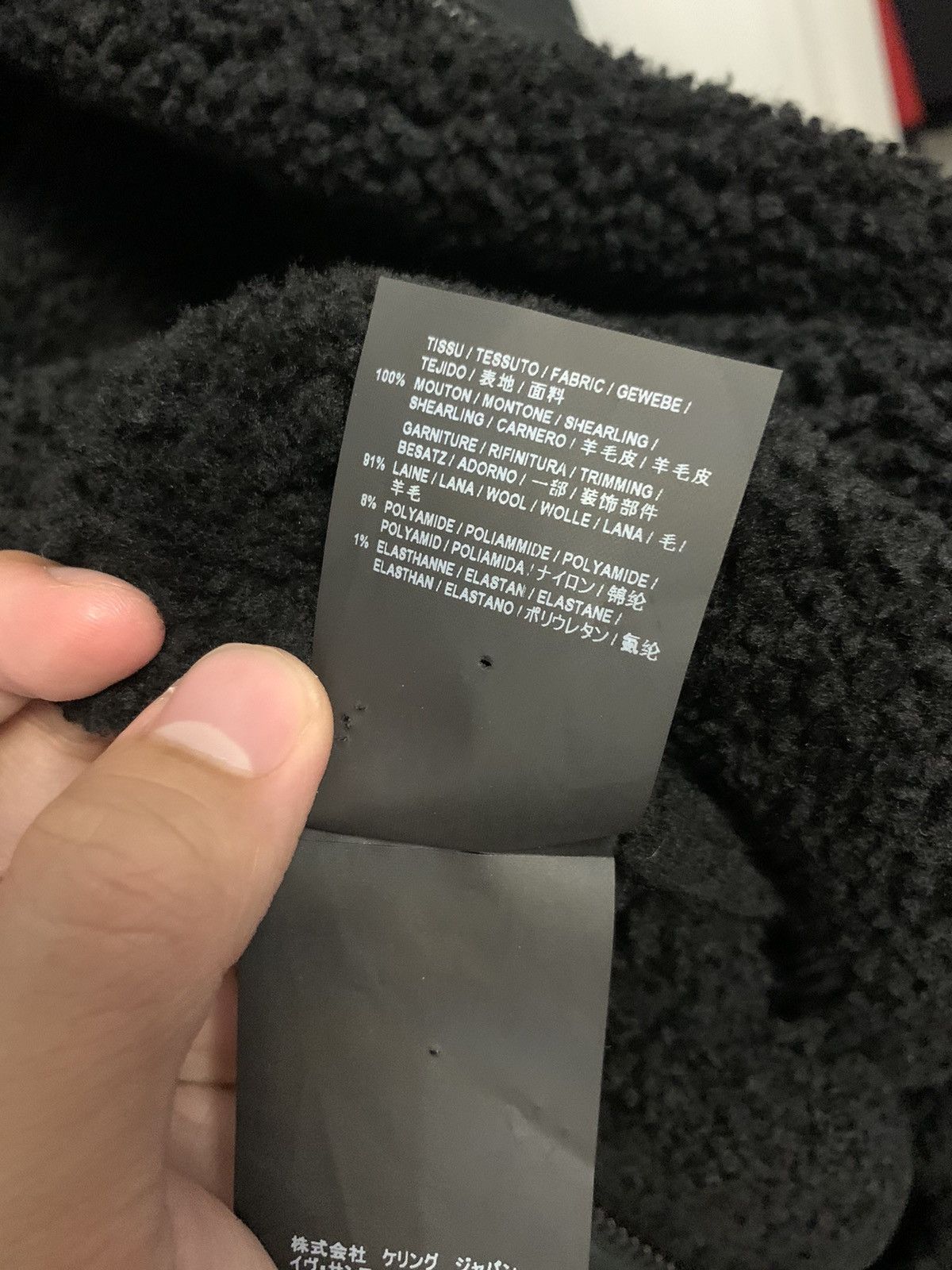 Saint Laurent Paris Saint Laurent 2017FW Black Shearling coat Size US L / EU 52-54 / 3 - 6 Thumbnail