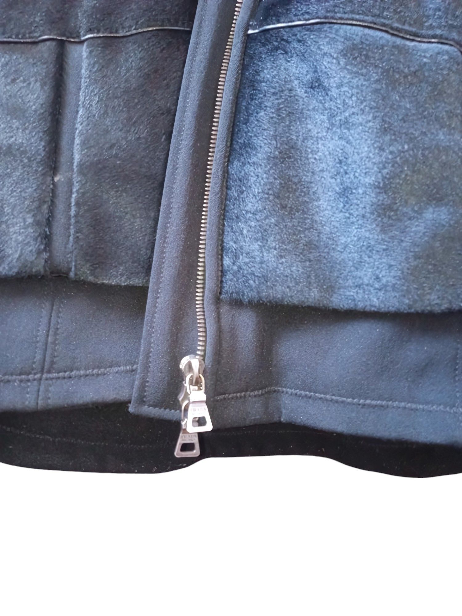 Prada PONY HAIR BIKER BOMBER JACKET Size M / US 6-8 / IT 42-44 - 3 Thumbnail