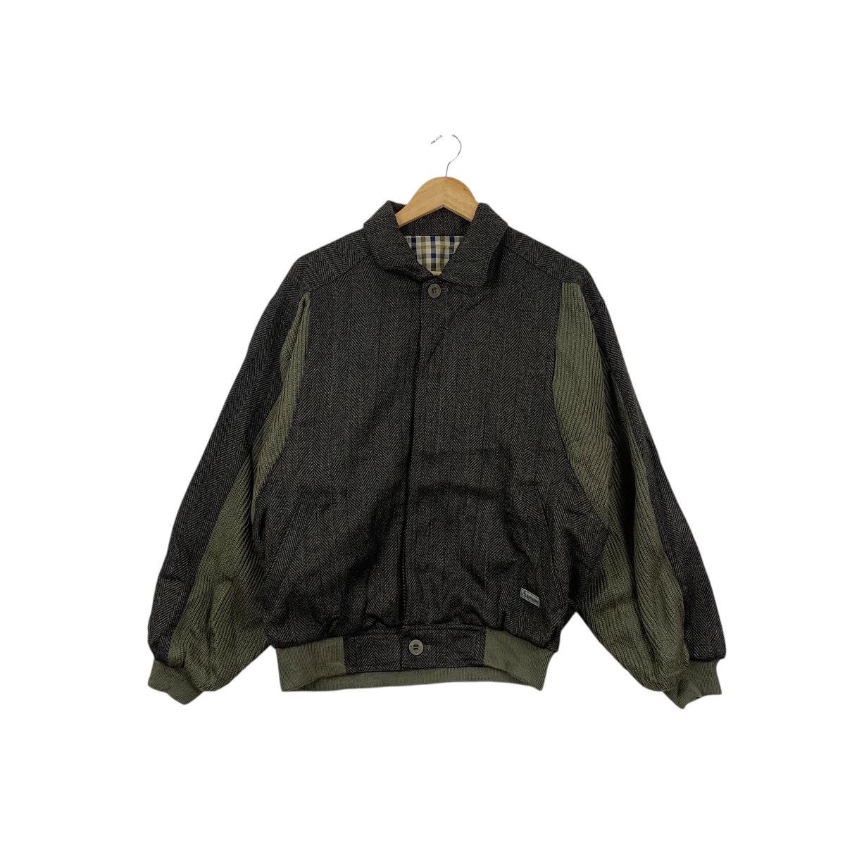 Vintage 90’ AQUASCUTUM LONDON Herringbone Jacket Coat