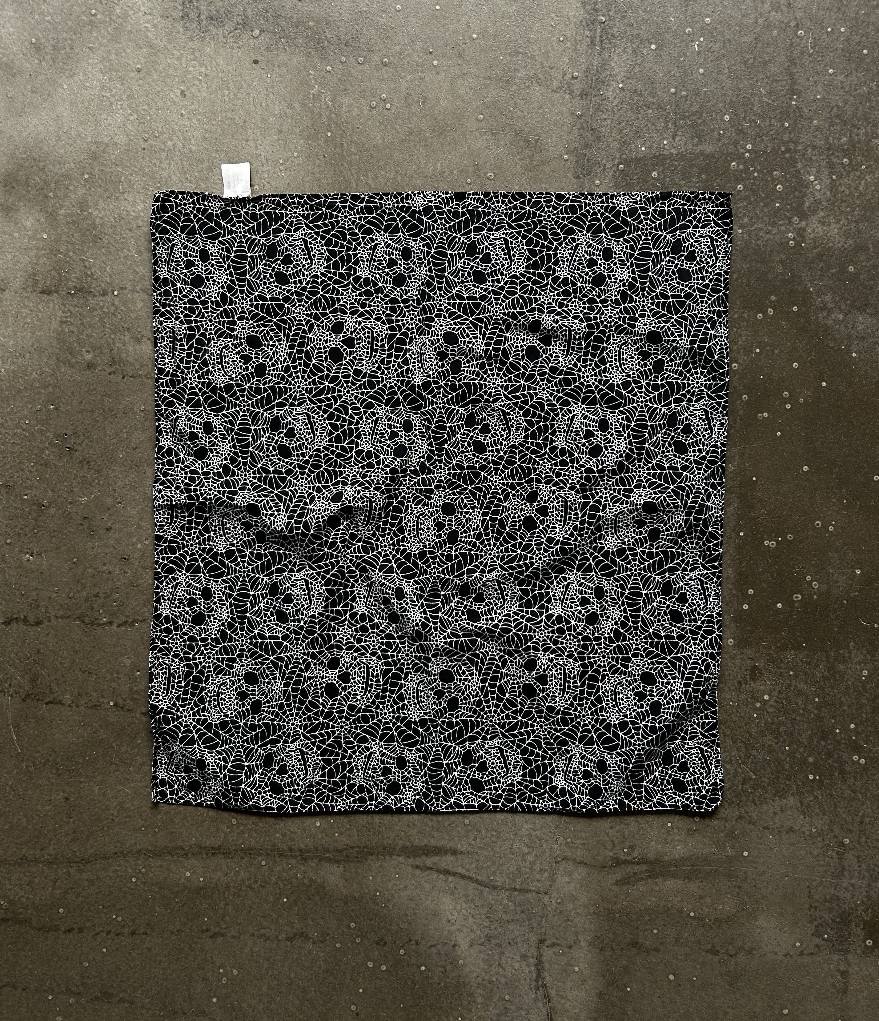 DEN IM by SIKI IM Number (N)ine 05ss Skull Spider Web Scarf Size ONE SIZE - 1 Thumbnail