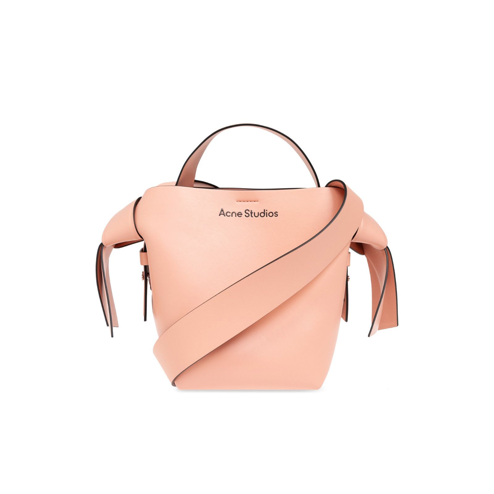 Acne Studios ACNE STUDIOS Bucket Pink Leather Shoulder Bag New Size ONE SIZE - 1 Thumbnail