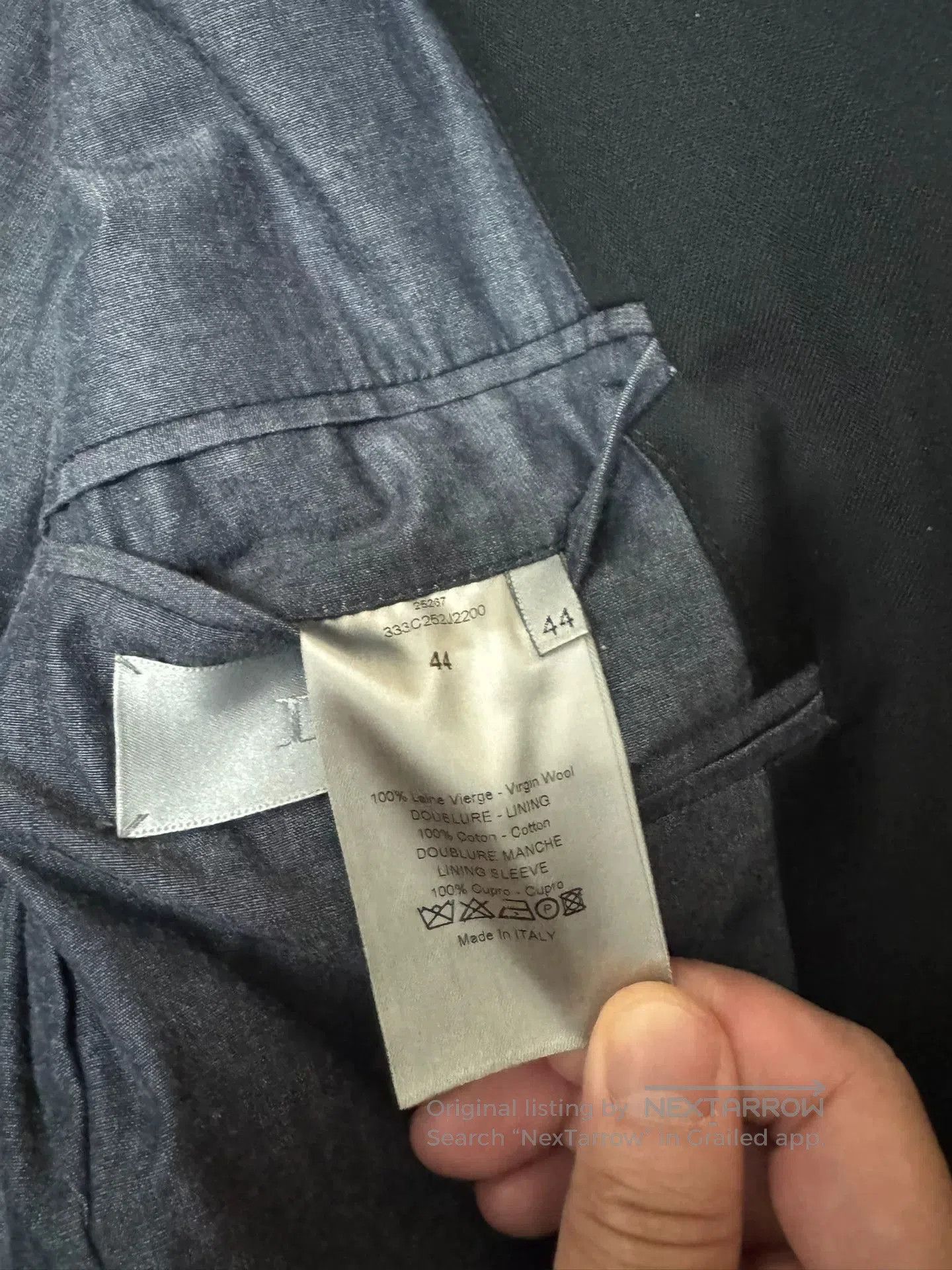 Dior Diorhomme Short Classic Blazer. Size US S / EU 44-46 / 1 - 4 Thumbnail