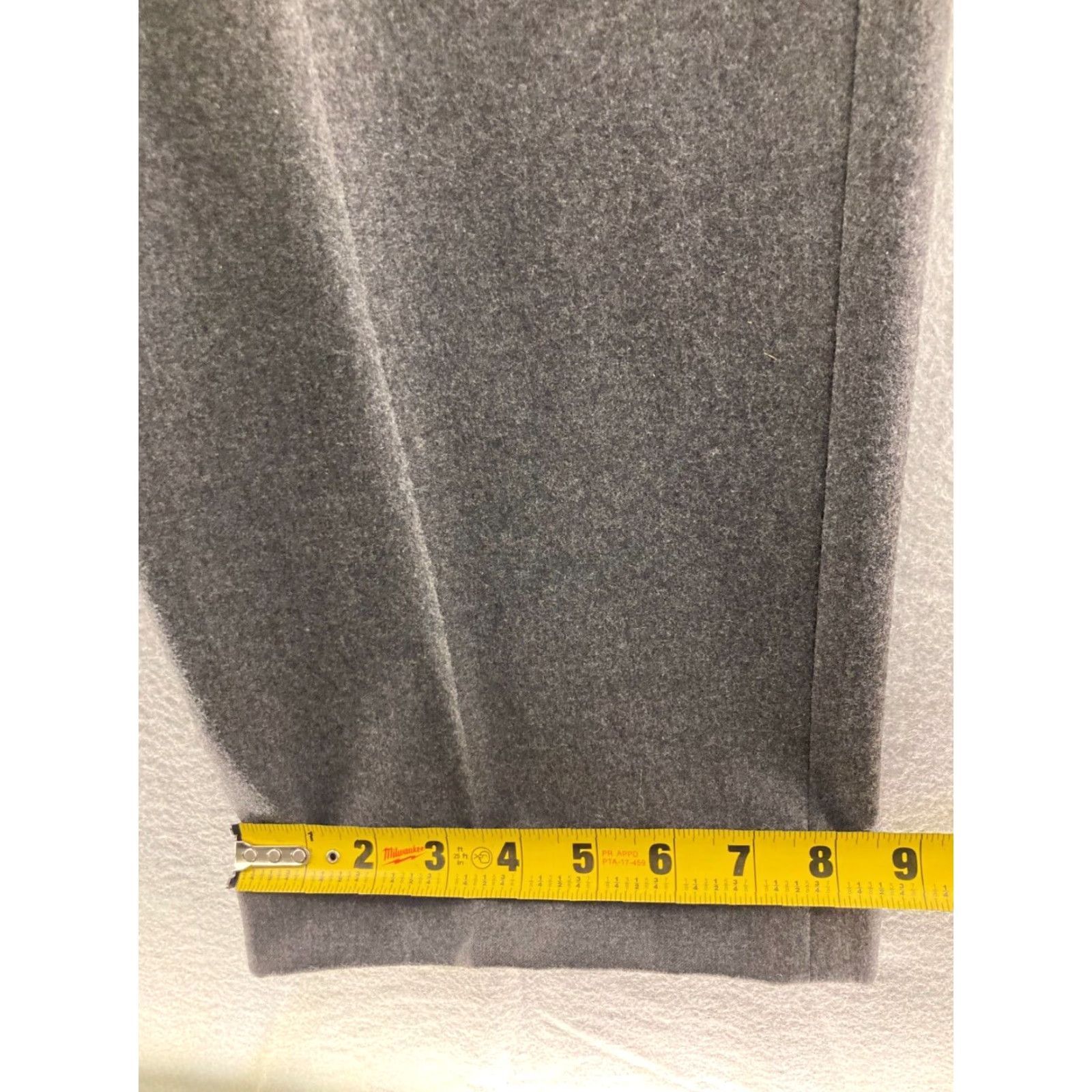 Hart Schaffner Marx VINTAGE Hart Schaffner Marx Classic Suit Pants Mens 36 Gray 100% Wool Flat Front 80s 90s Size 36R - 4 Thumbnail