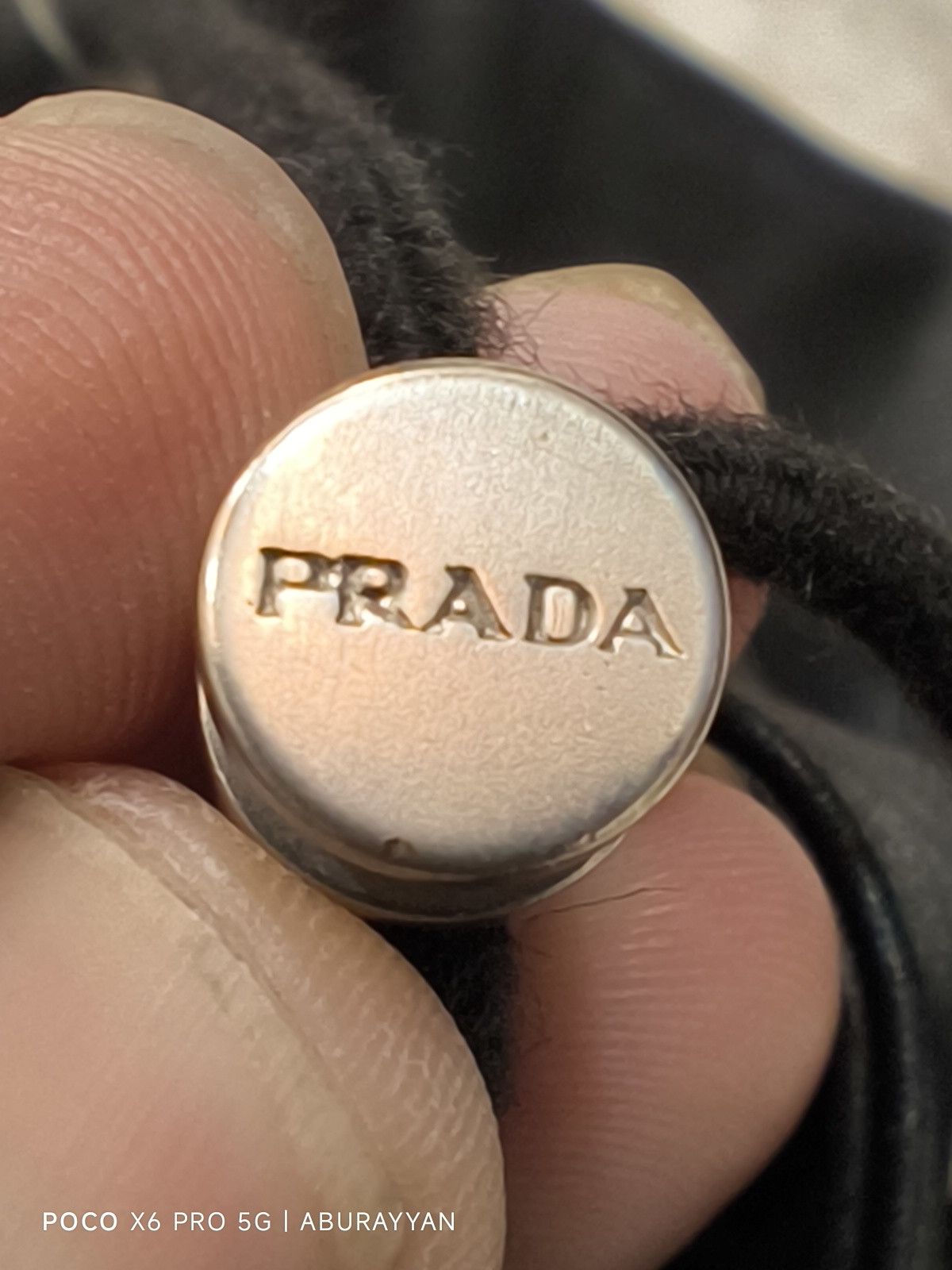 Prada Prada Soft Calf Leather Black Backpack Bag Size ONE SIZE - 9 Thumbnail