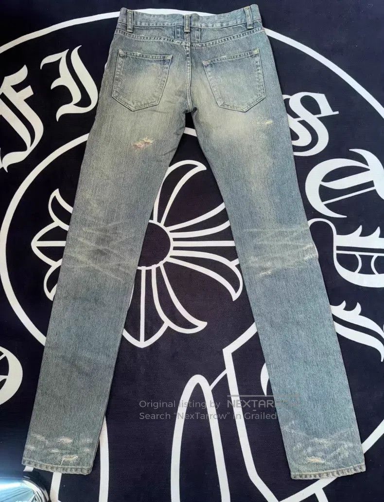 Saint Laurent Paris Saint Laurent Paris jeans i Size US 27 - 2 Thumbnail