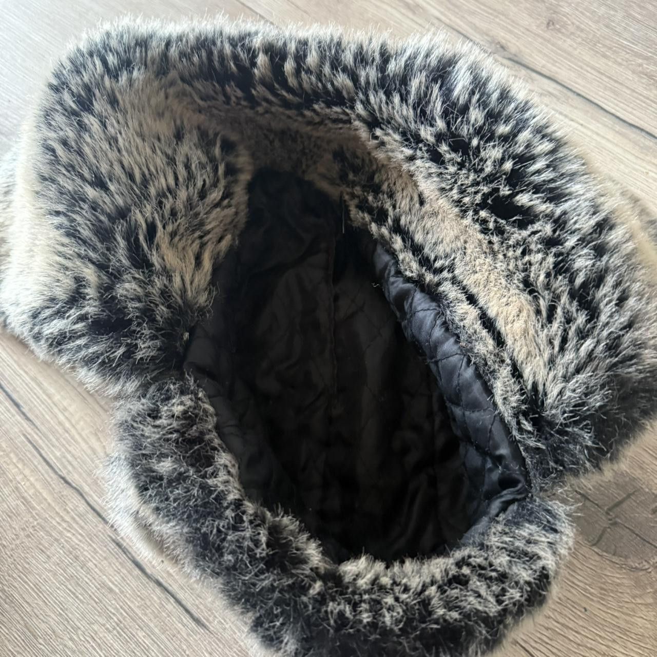 Vintage Uschanka Hat Vintage Warmed Sherpa Lined Size ONE SIZE - 2 Thumbnail