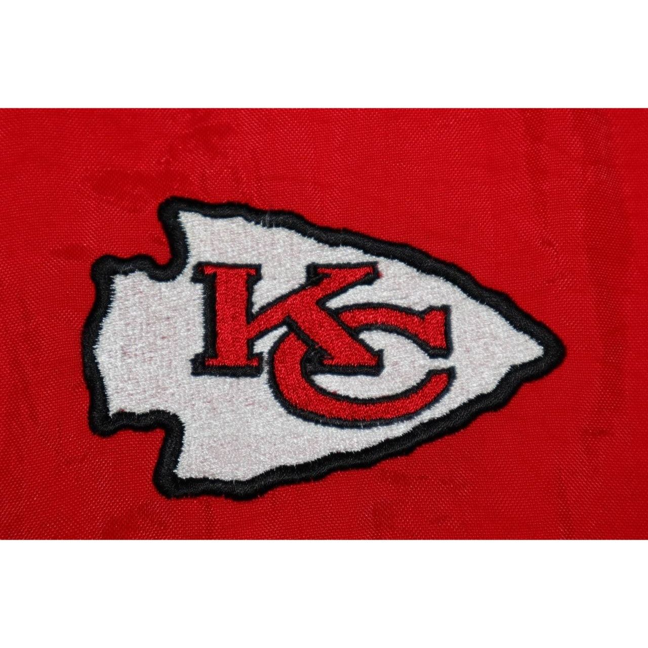 Logo Athletic Vintage 90s Kansas City Chiefs Bomber Jacket - Logo Athletic Size US XL / EU 56 / 4 - 10 Thumbnail