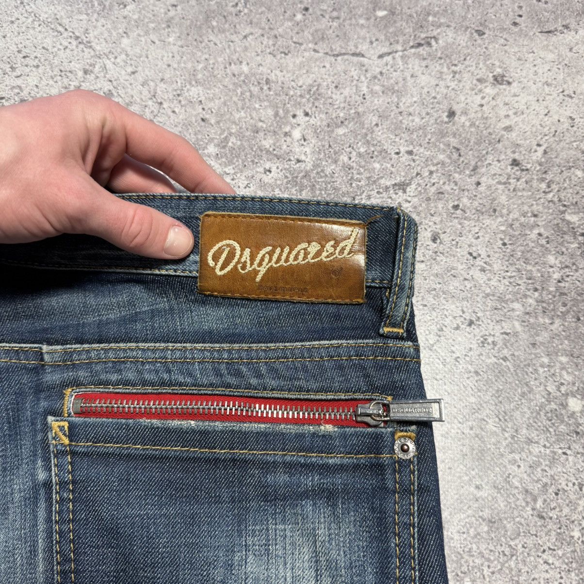 Dsquared2 Dsquared2 Distressed Slim Fit Jeans Size US 32 / EU 48 - 11 Thumbnail