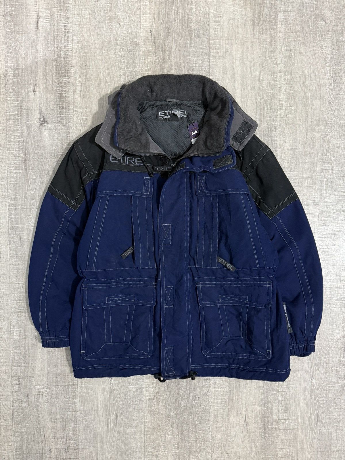 Vintage Vintage etirel ski power of nature jacket Size US L / EU 52-54 / 3 - 9 Thumbnail