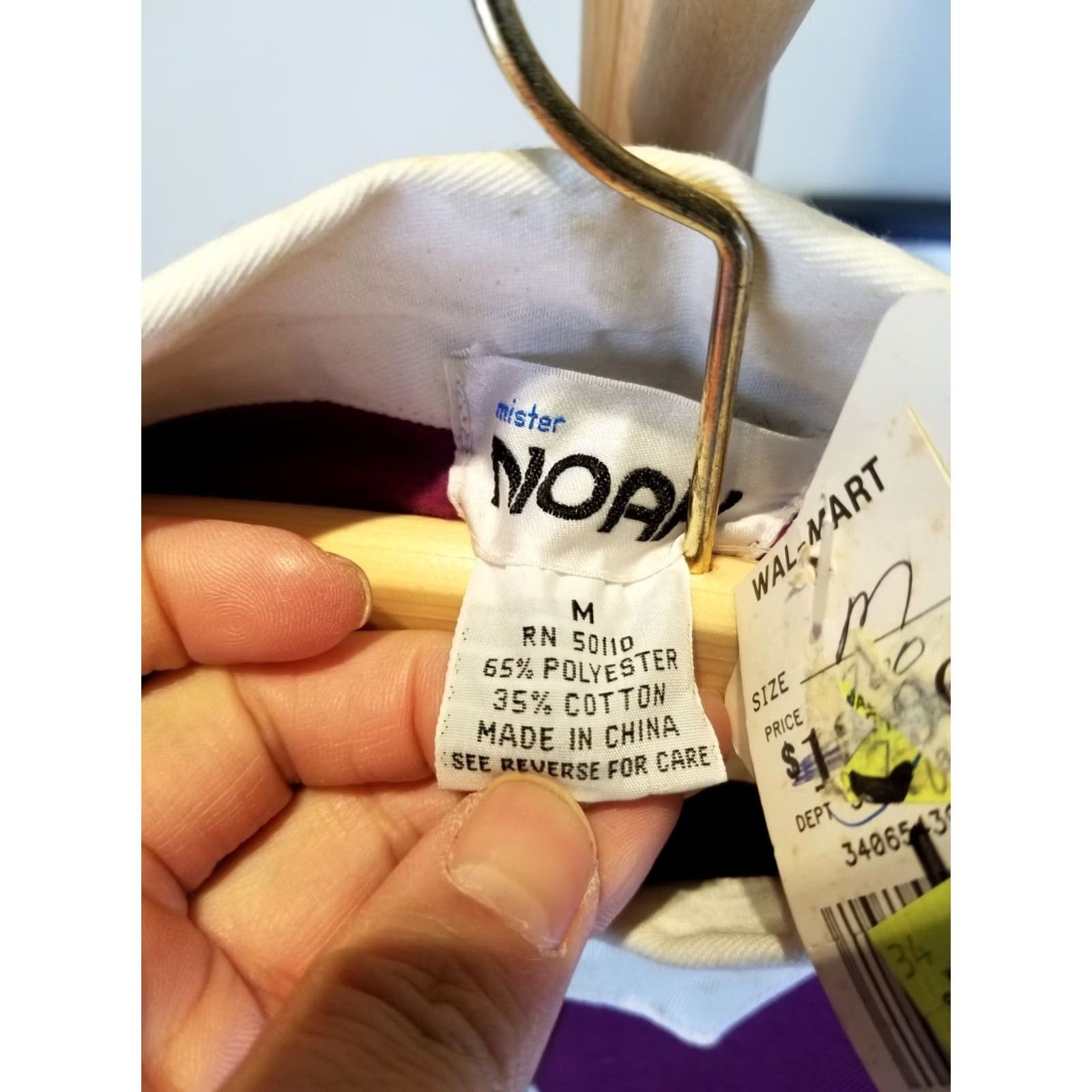 Noah VINTAGE NWT 90' MISTER NOAH SHOULDER PAD P/BUTTON UP COLLAR SWEATSHIRT SZ W-M Shirt Womens Beige 90s 24 INCH 23 INCH 18 INCH Size M / US 6-8 / IT 42-44 - 5 Thumbnail