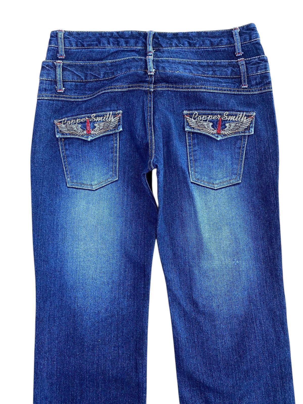 Japanese Brand Japanese Brand Whiskers Faded Wash Style Ripped Jeans Size US 32 / EU 48 - 4 Thumbnail