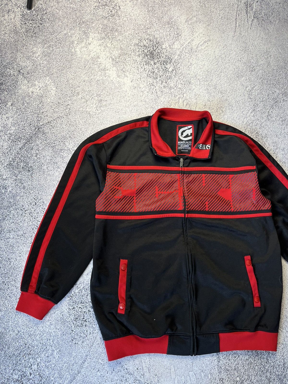 Ecko Unltd. Vintage Ecko unltd. zip hoodie Rare Y2K Size US XL / EU 56 / 4 - 2 Thumbnail