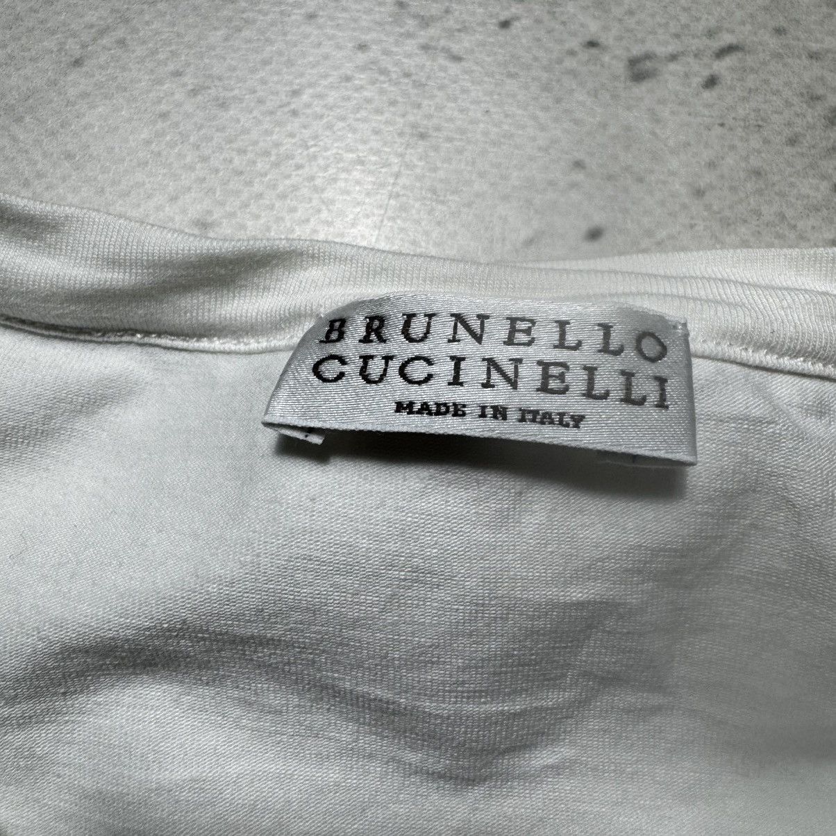 Brunello Cucinelli vintage t shirt short sleeve brunello cucinelli rare Size US M / EU 48-50 / 2 - 7 Thumbnail