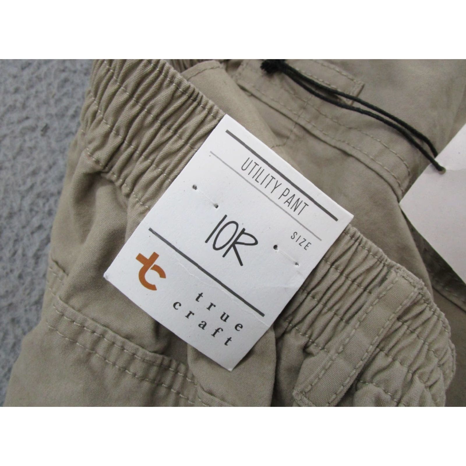 Vintage VINTAGE True Craft Cargo Pants Women 10 Beige Elastic Waist Wide-Leg 80s 90s Mens Womens Girls Size 32" / US 10 / IT 46 - 5 Thumbnail