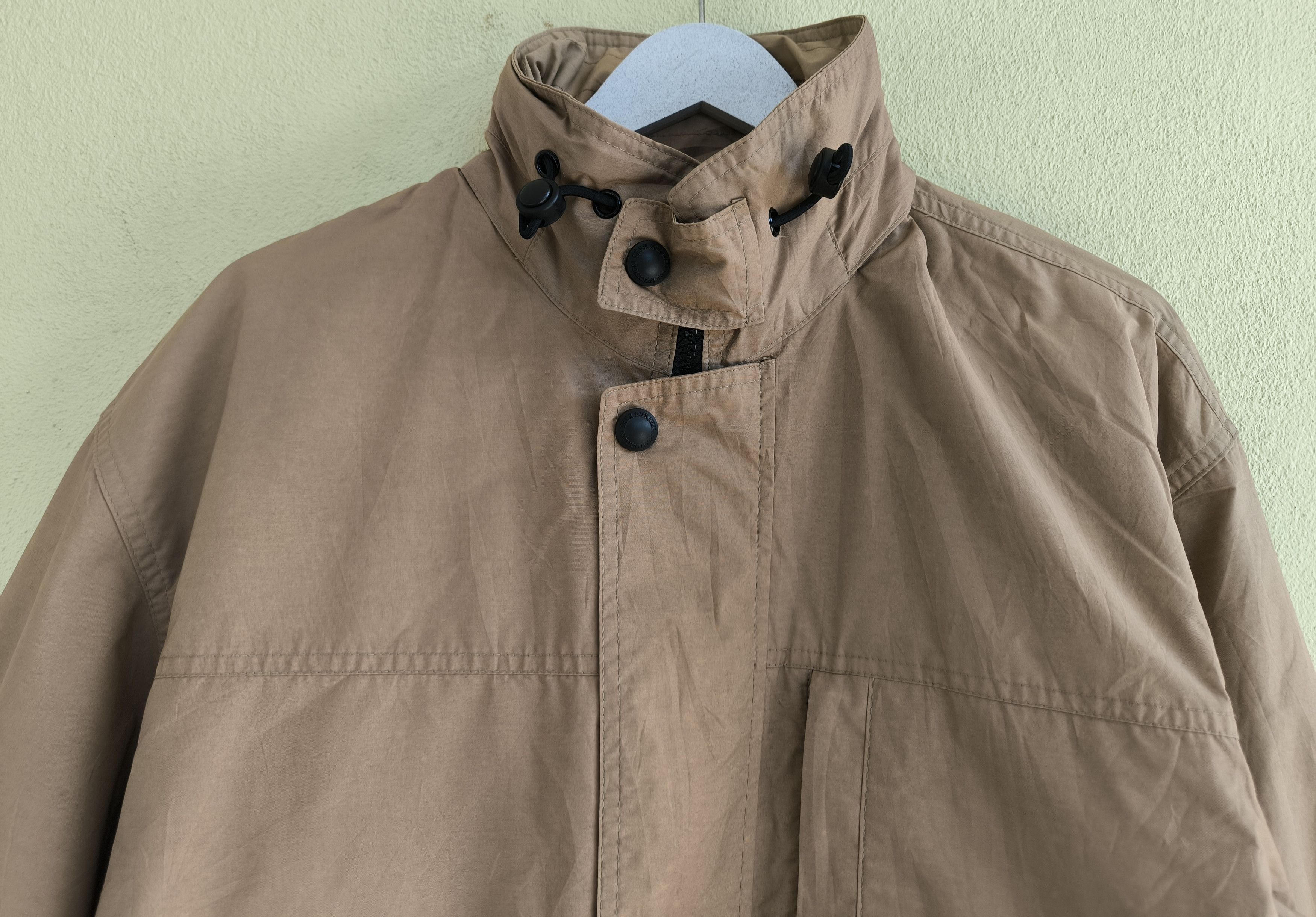 Japanese Brand TREK & TRAVEL BUSINESS nylon jacket with hoodie Size US S / EU 44-46 / 1 - 2 Thumbnail