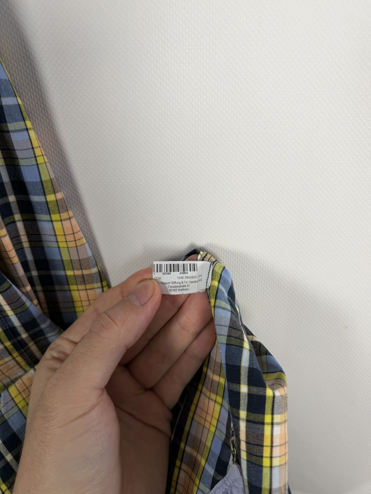Paul Smith Paul Smith Long Sleeve Shirt Button Up Rules of Golf Size XL Size US XL / EU 56 / 4 - 9 Thumbnail