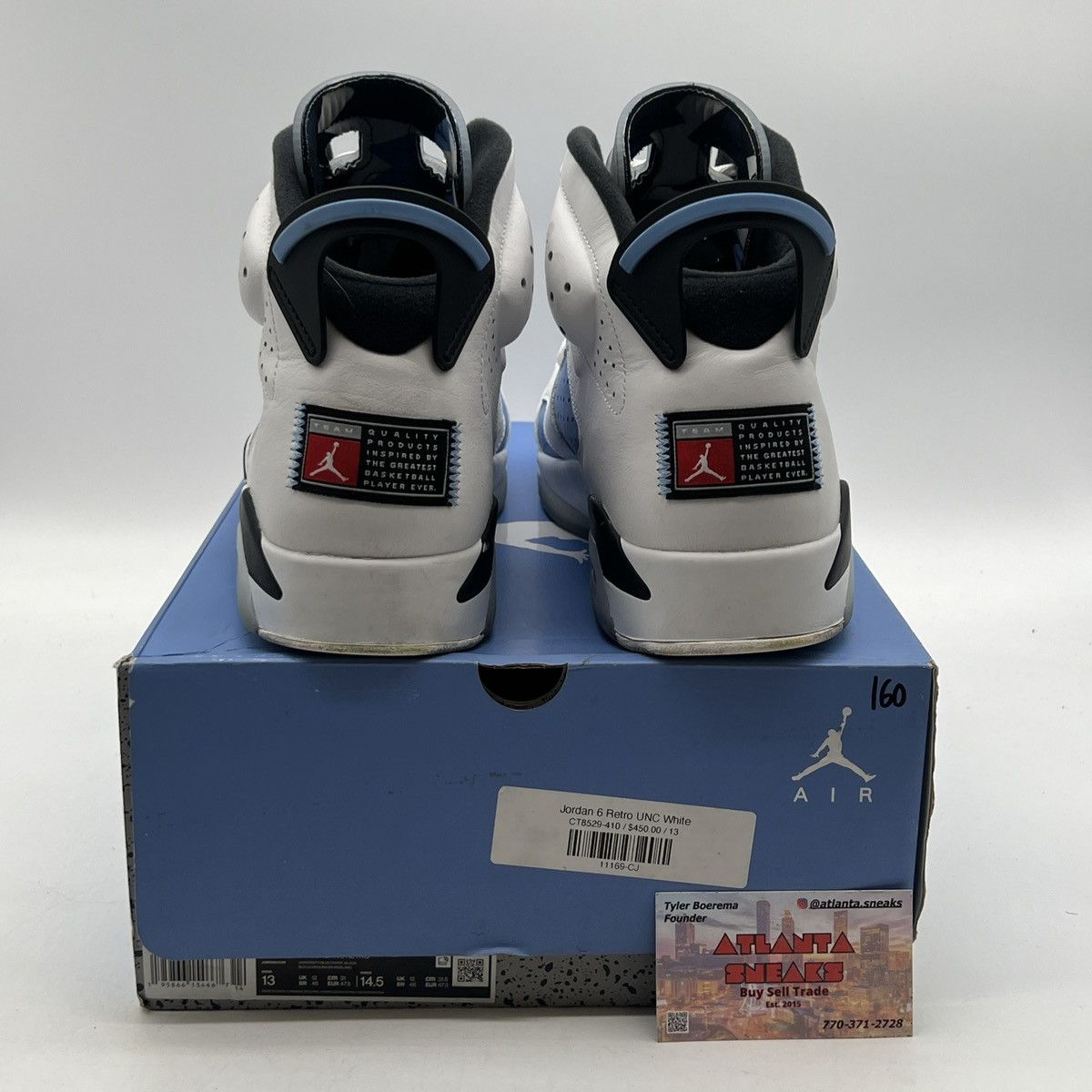 Jordan Brand Air Jordan 6 unc home Size US 13 / EU 46 - 3 Thumbnail
