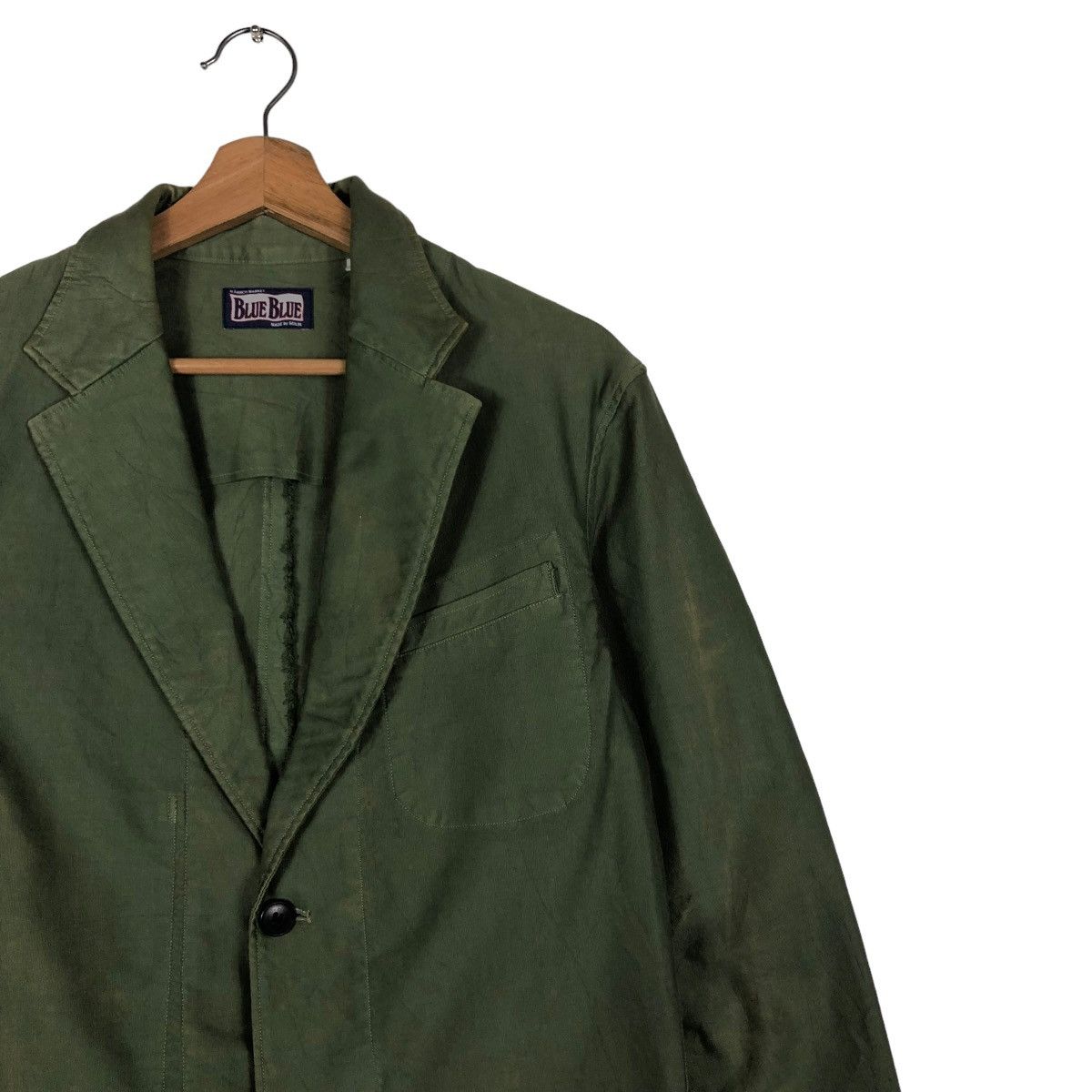 Blue Blue Japan 🔥VINTAGE CHORE WORK JACKET BLUE BLUE JAPAN ARIGATO Size US M / EU 48-50 / 2 - 6 Thumbnail