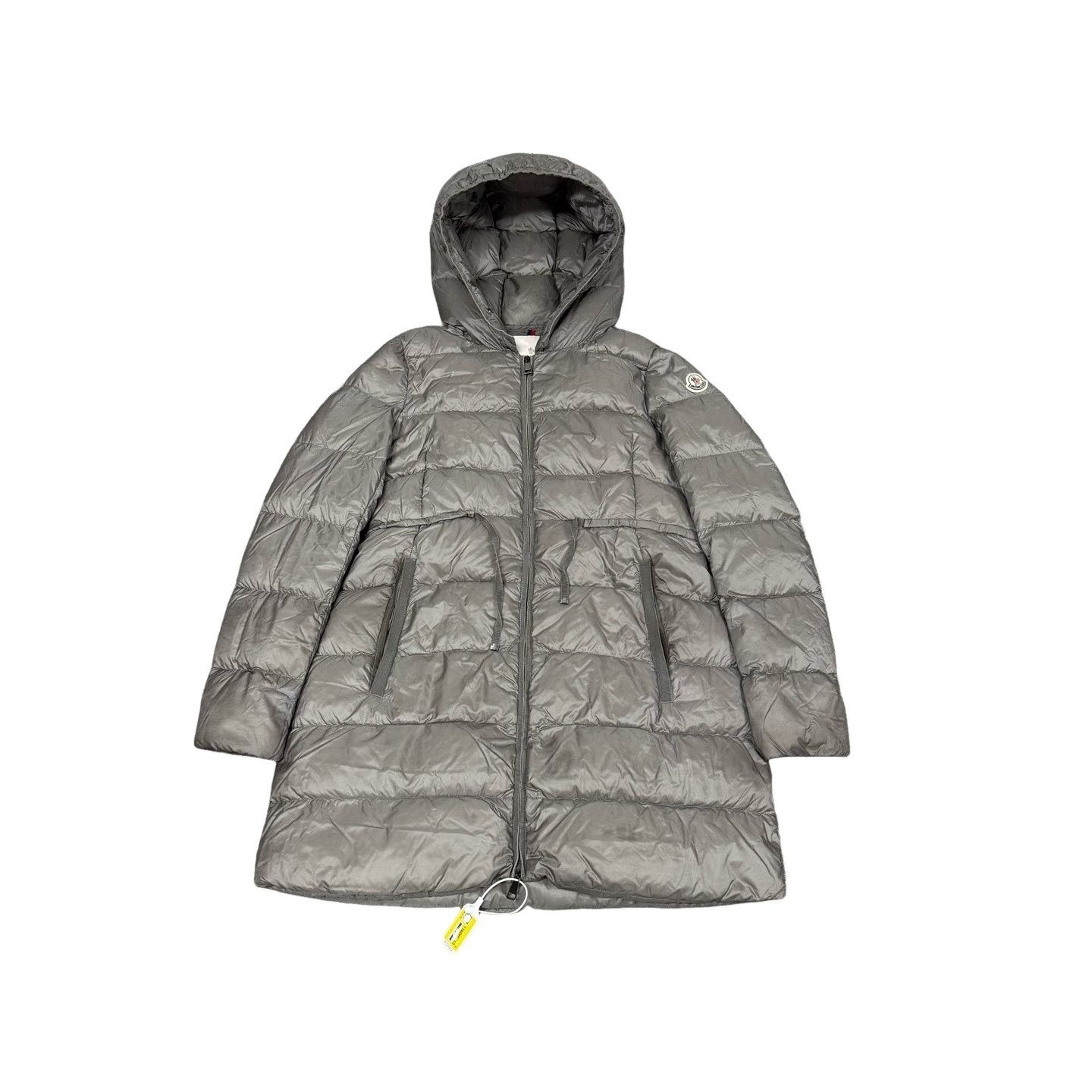 Moncler Moncler Gray Hooded Down Jacket Size 2 Size M / US 6-8 / IT 42-44 - 1 Thumbnail
