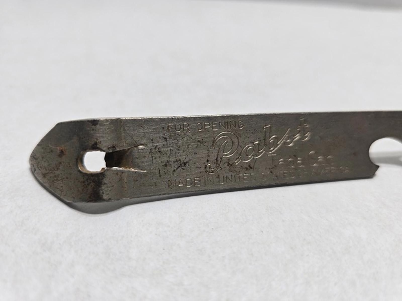 Pabst Blue Ribbon Vintage: 1950's: CANCO: Pabst Blue Ribbon: Can/Bottle Opener Size ONE SIZE - 6 Thumbnail