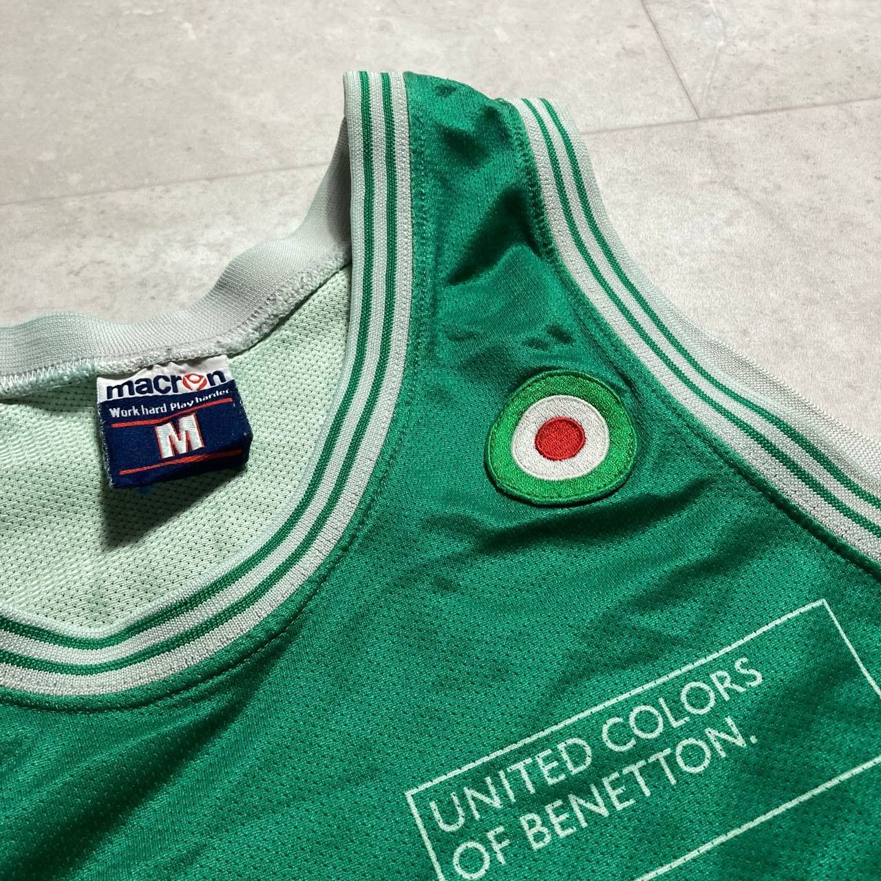 Macron Benetton Basket Pallacanestro Treviso Basketball Jersey Size US M / EU 48-50 / 2 - 3 Thumbnail