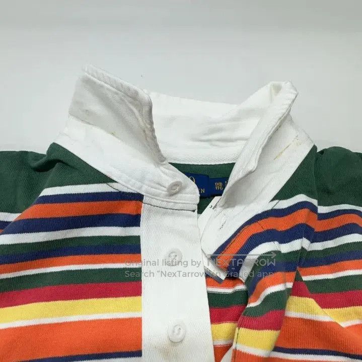 Polo Ralph Lauren Polo Ralph Lauren Striped Long-Sleeve Polo Shirt. Size US XL / EU 56 / 4 - 6 Thumbnail