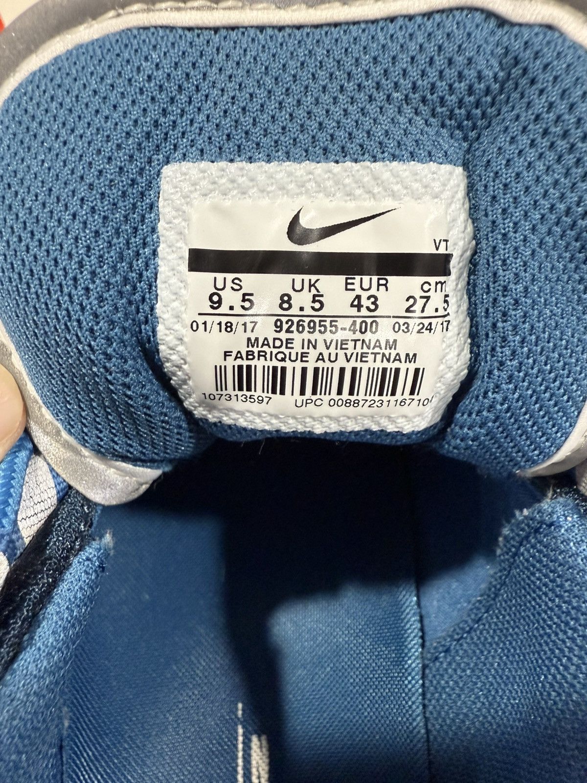 Nike Nike Air Zoom Spiridon Size US 9.5 / EU 42-43 - 5 Thumbnail