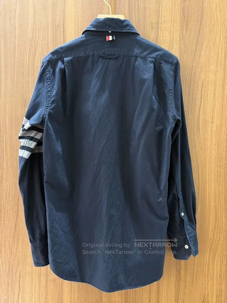 Thom Browne Thom Browne Navy Blue Shirt Size US S / EU 44-46 / 1 - 2 Thumbnail