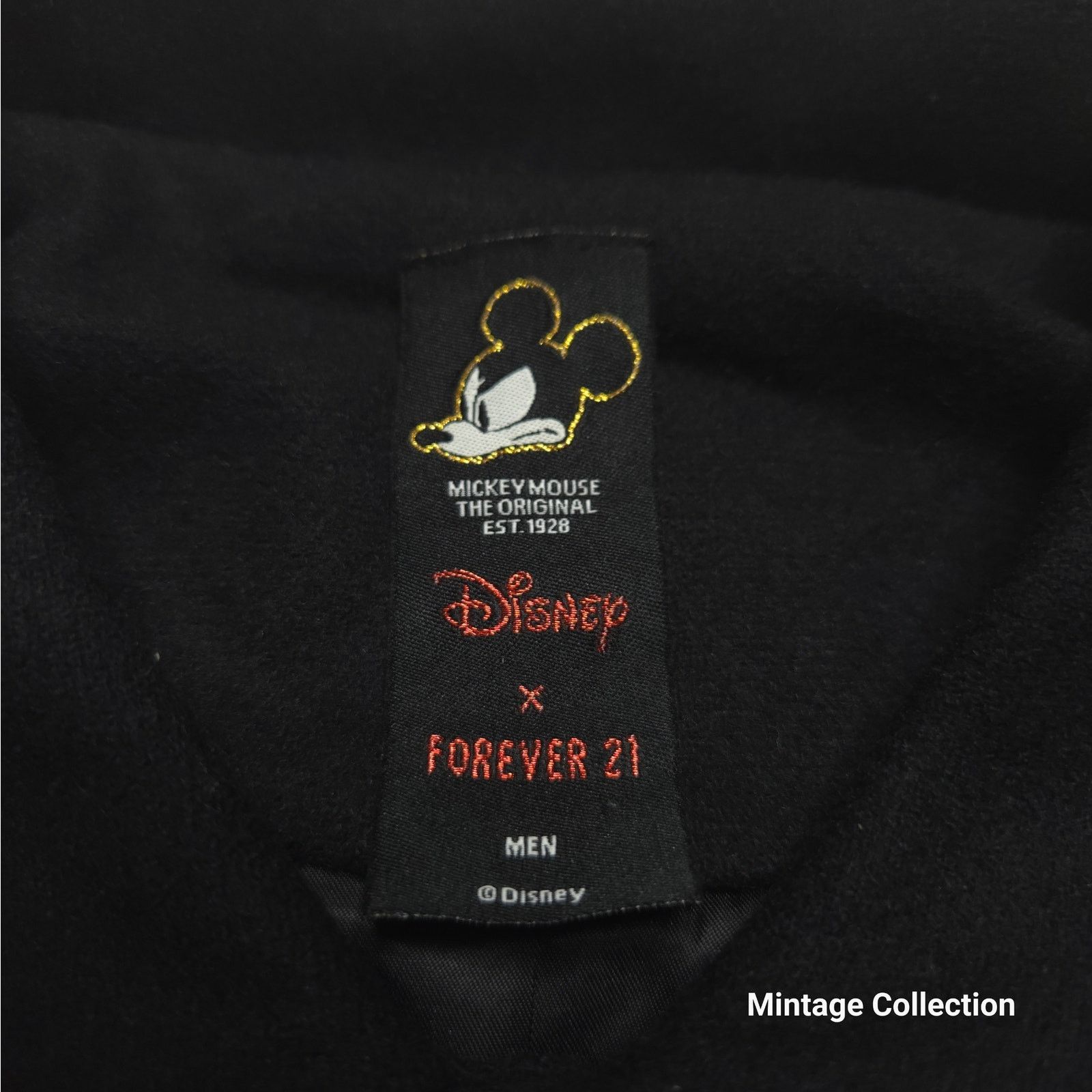Disney Disney x Forever 21 Mickey Japanese XL Black Varsity Jacket Size US XL / EU 56 / 4 - 3 Thumbnail