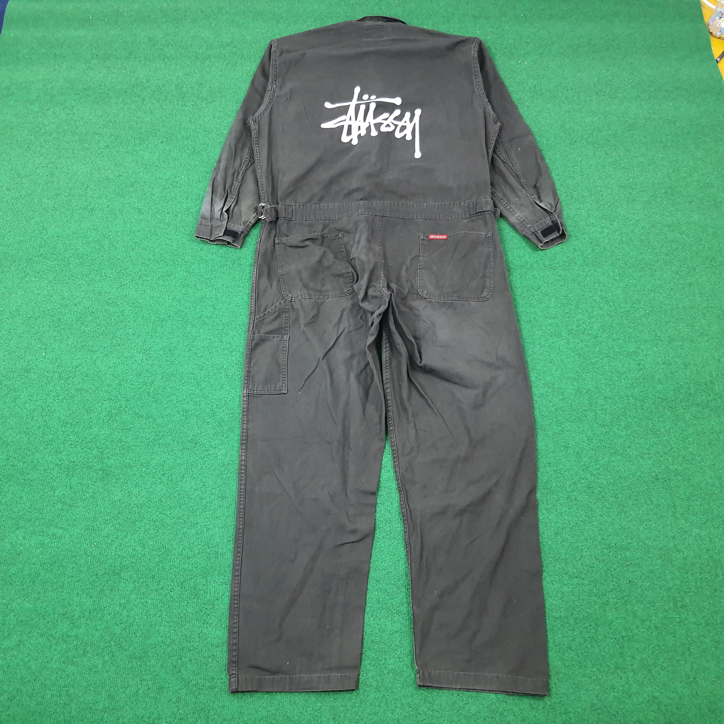 Dickies × Vintage Vintage Dickies x Custom Stussy Logo Coverall C220N15 Size US L / EU 52-54 / 3 - 2 Thumbnail