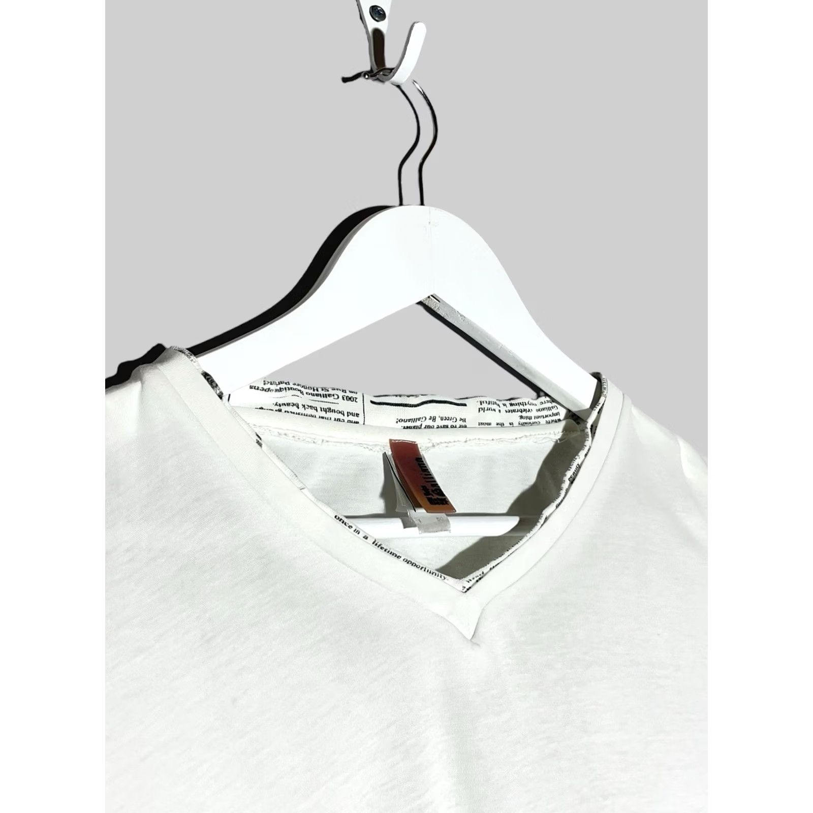 John Galliano John Galliano Underwear V-Neck T-Shirt Men’s Size US L / EU 52-54 / 3 - 3 Thumbnail