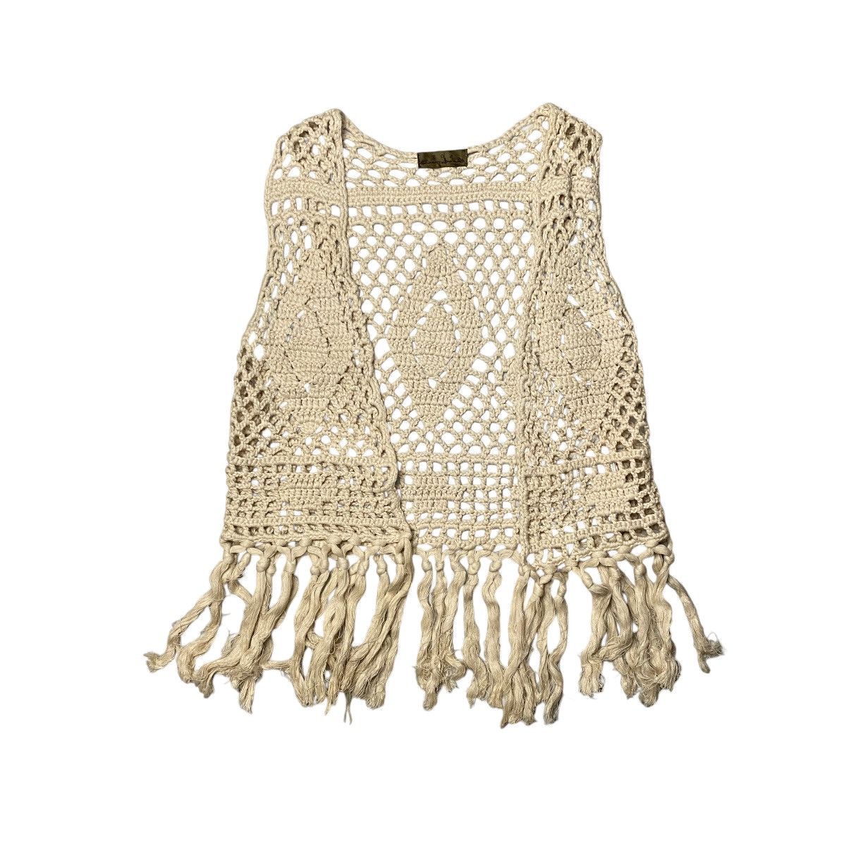 GOA 2000's GOA Glittery Taupe Vest Size US S / EU 44-46 / 1 - 1 Thumbnail