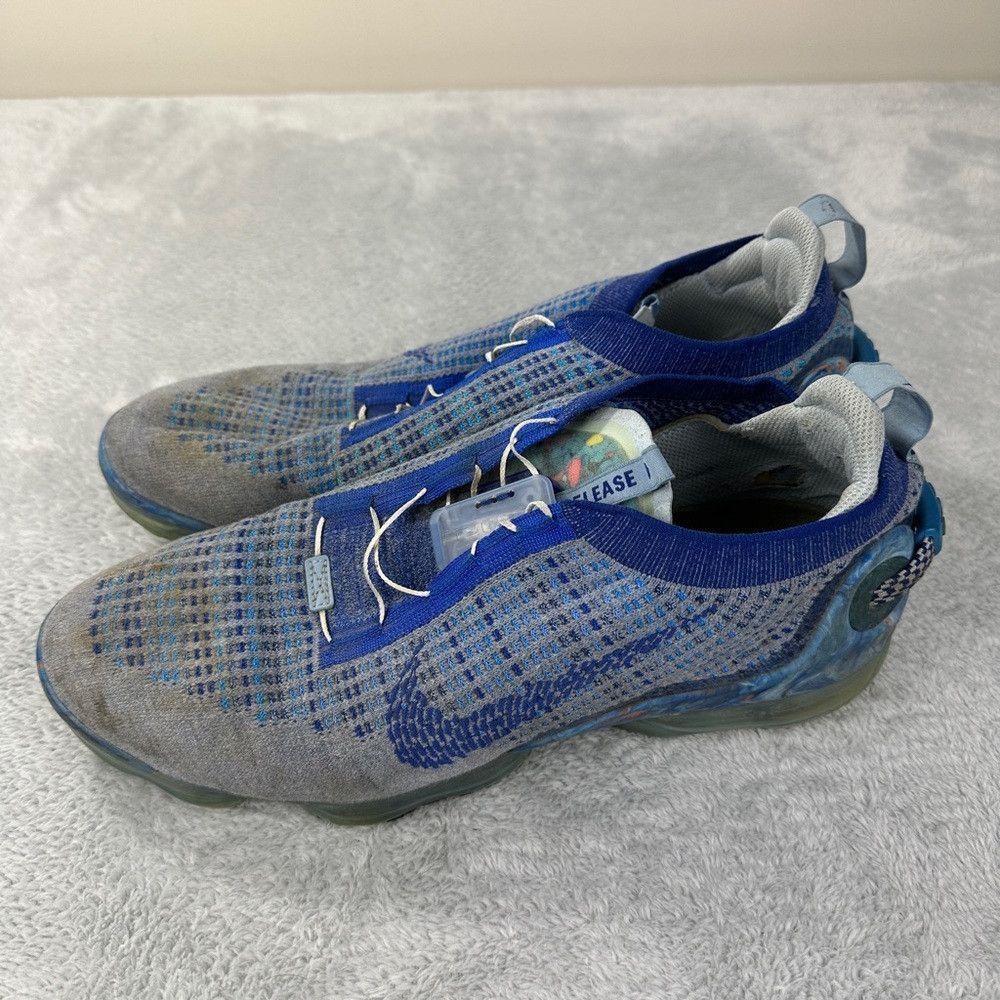 Nike Nike Air Vapormax 2020 Flyknit Stone Blue Men Sz 13 US/12 U Size US 13 / EU 46 - 7 Thumbnail